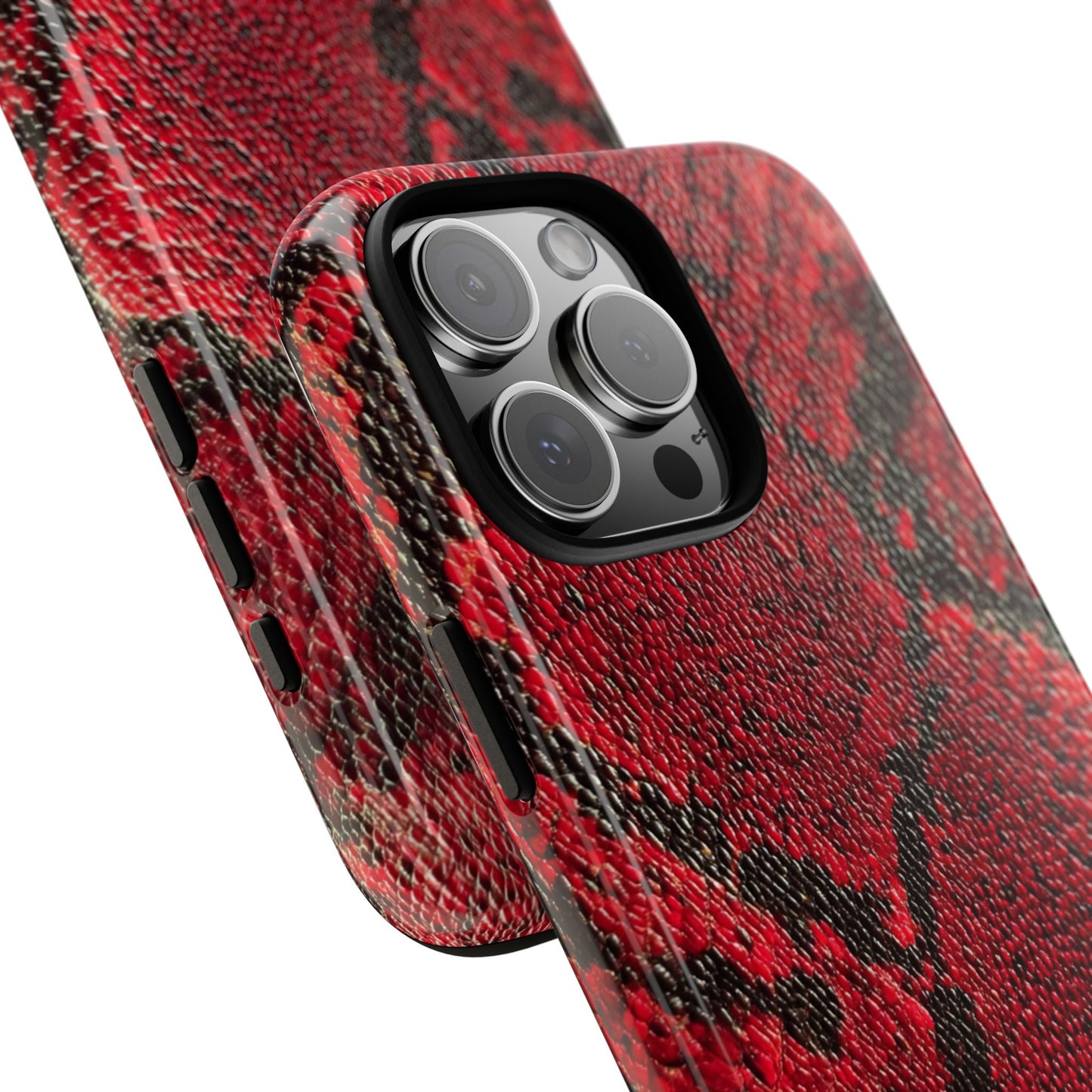 Red Snake Skin [TOUGH CASE]