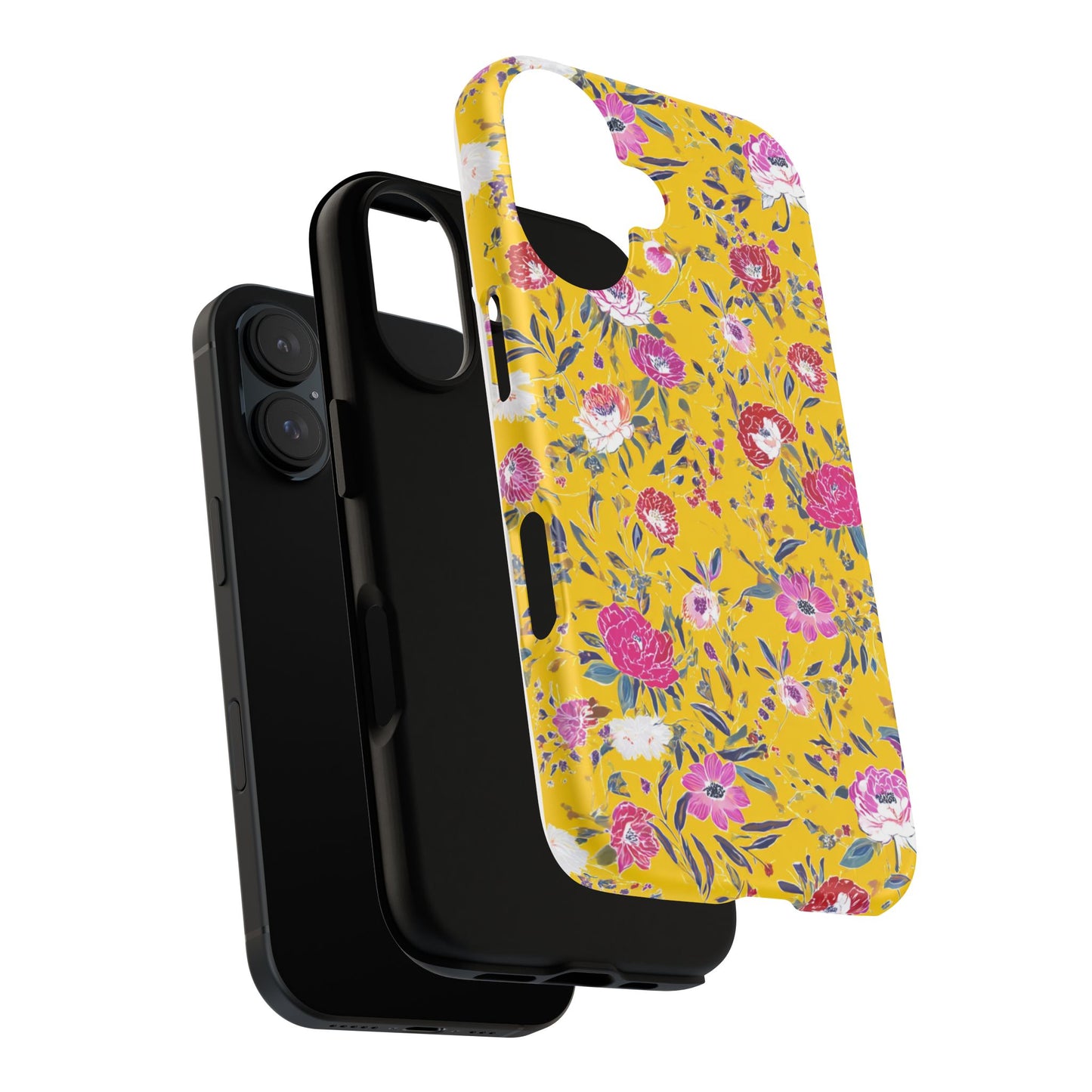 Floral 01 (iPhone X - iPhone 17 Pro Max) [TOUGH CASE]