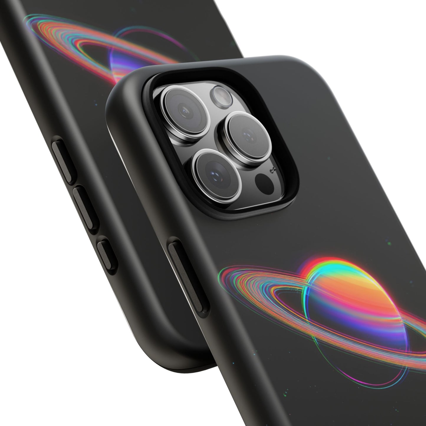 Glitched Saturn – (iPhone X - iPhone 17 Pro Max) [TOUGH CASE]