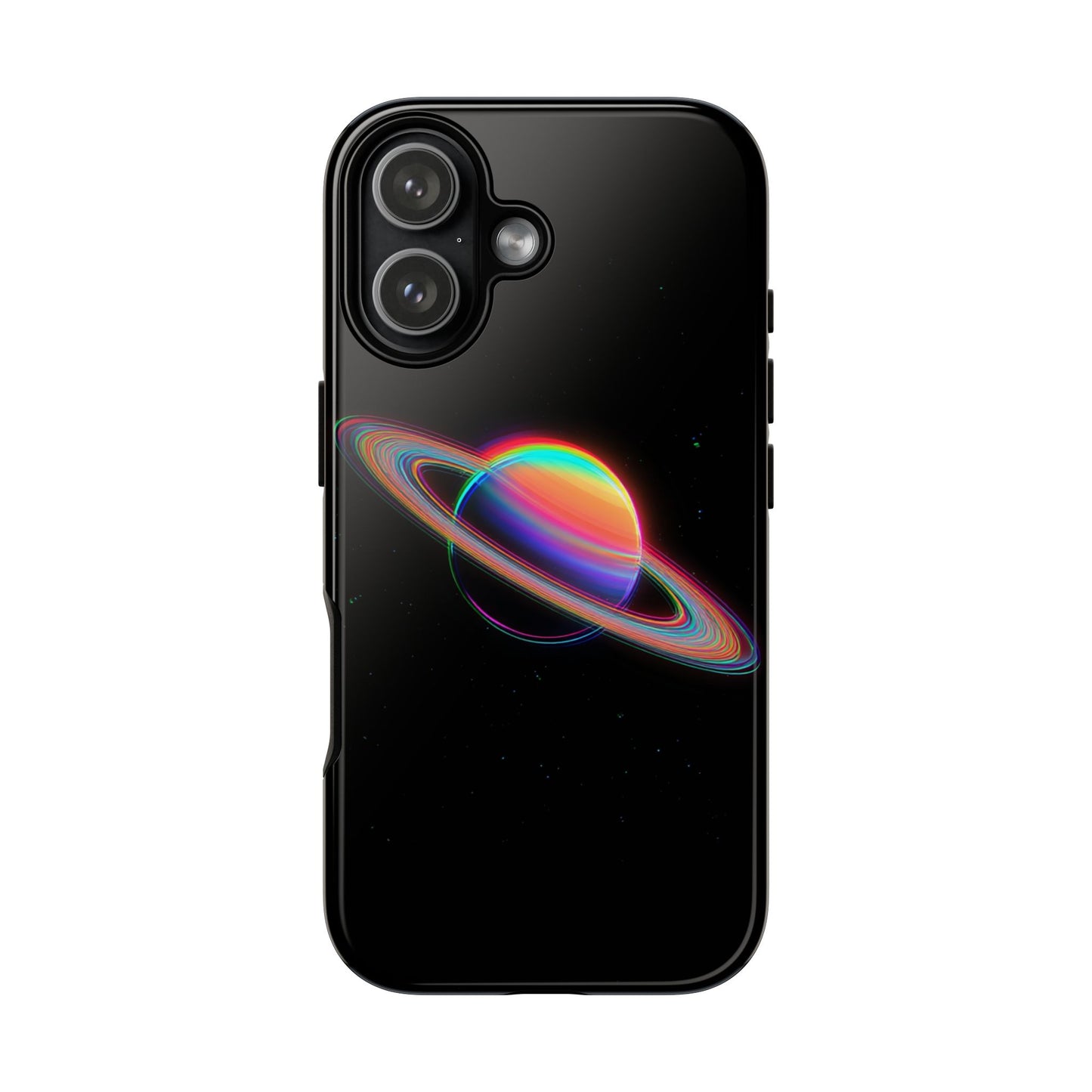 Glitched Saturn – (iPhone X - iPhone 17 Pro Max) [TOUGH CASE]