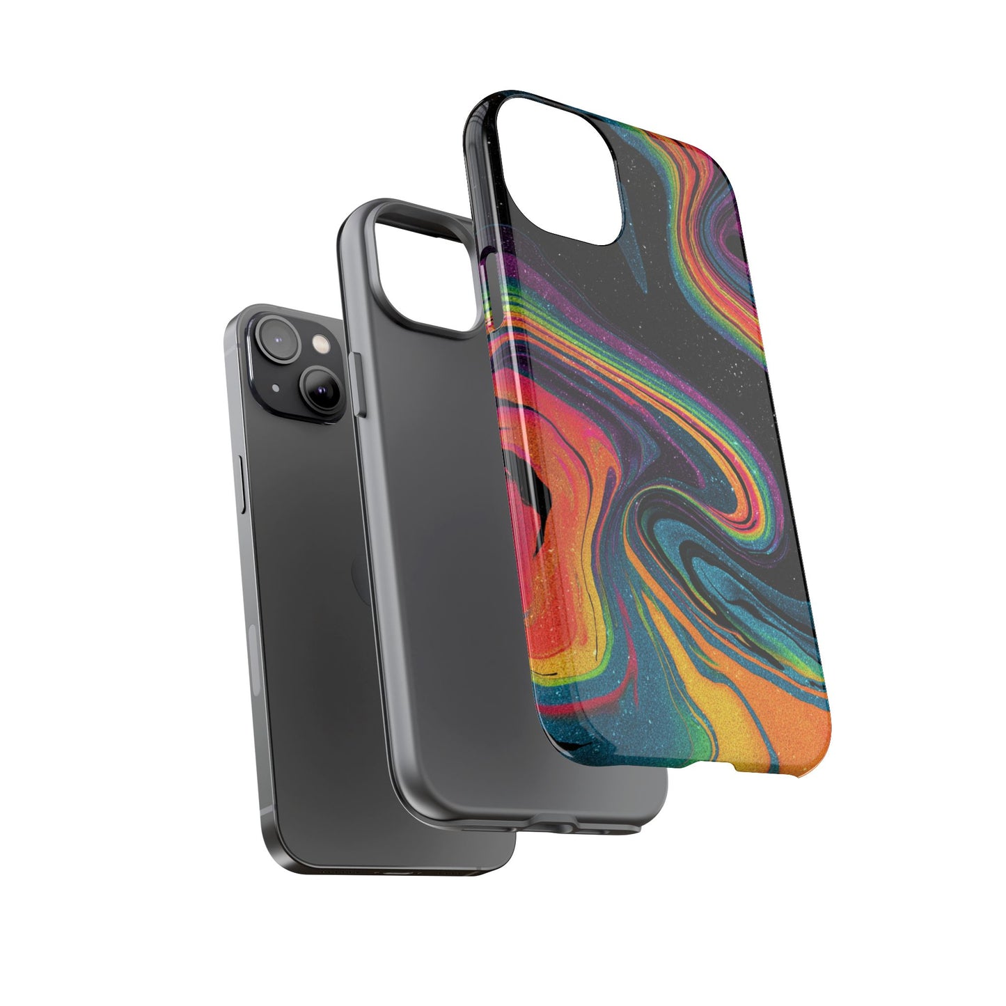 Rainbow Swirls [TOUGH CASE]