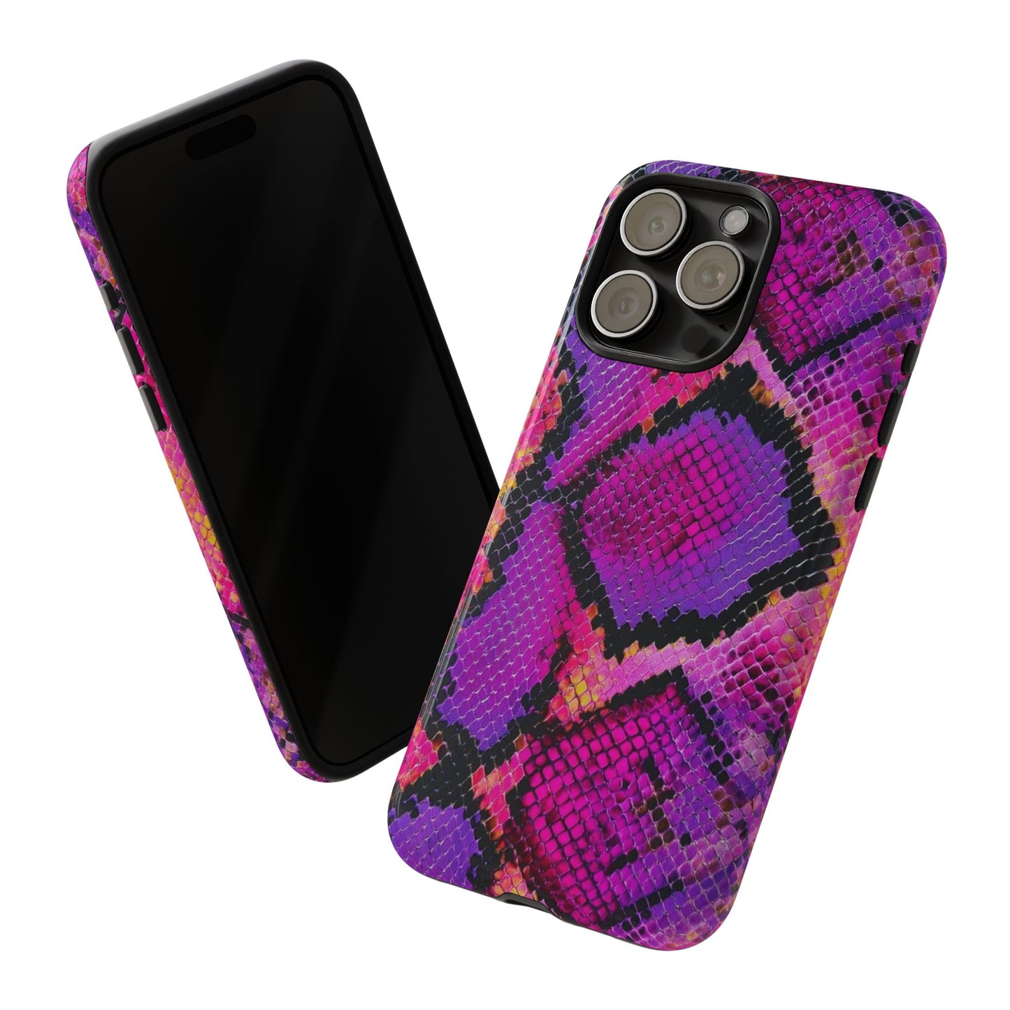 Purple Pink Snake Skin [TOUGH CASE]