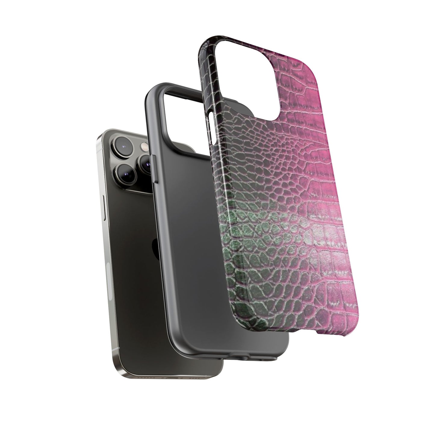 Purple Crocodile Leather [TOUGH CASE]
