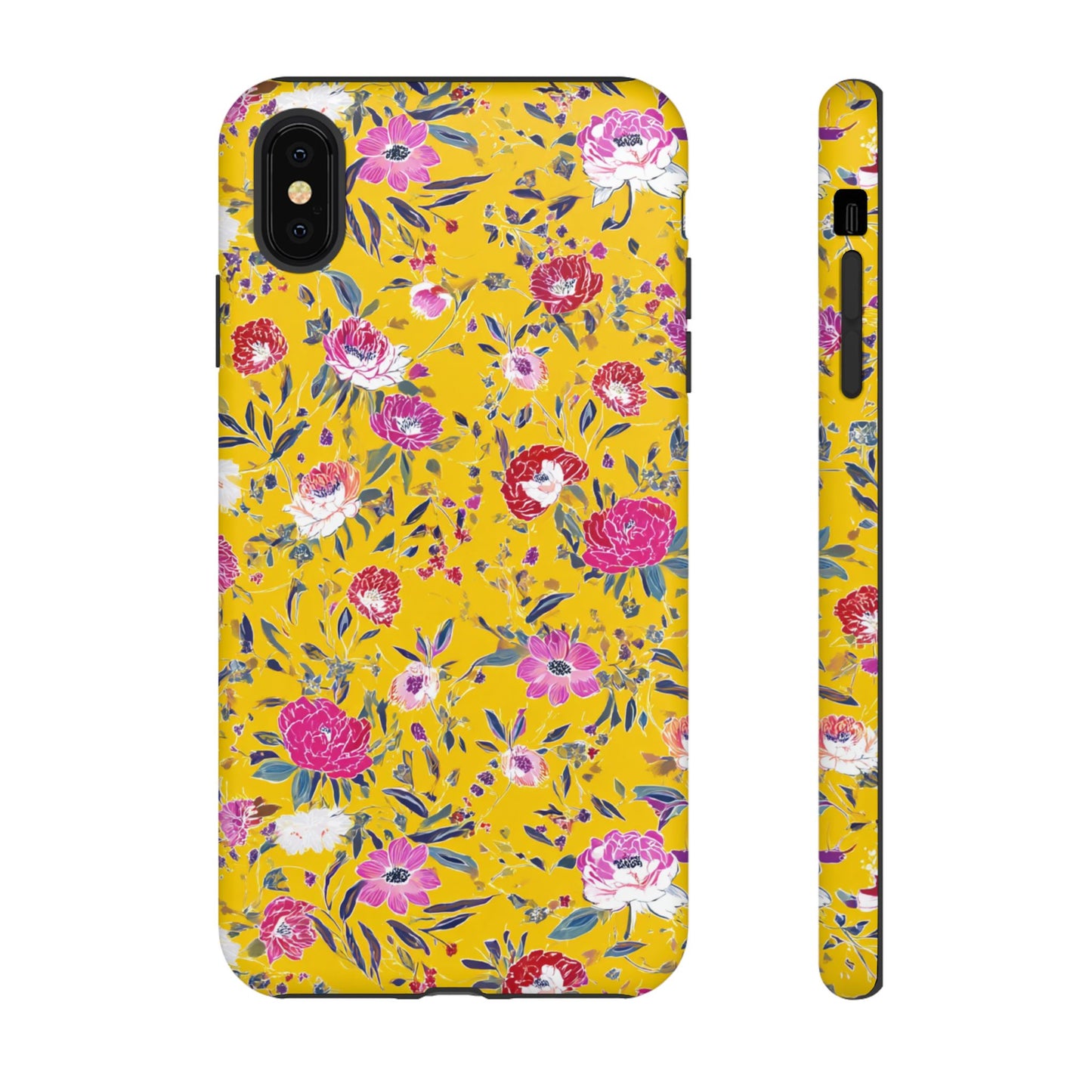 Floral 01 (iPhone X - iPhone 17 Pro Max) [TOUGH CASE]