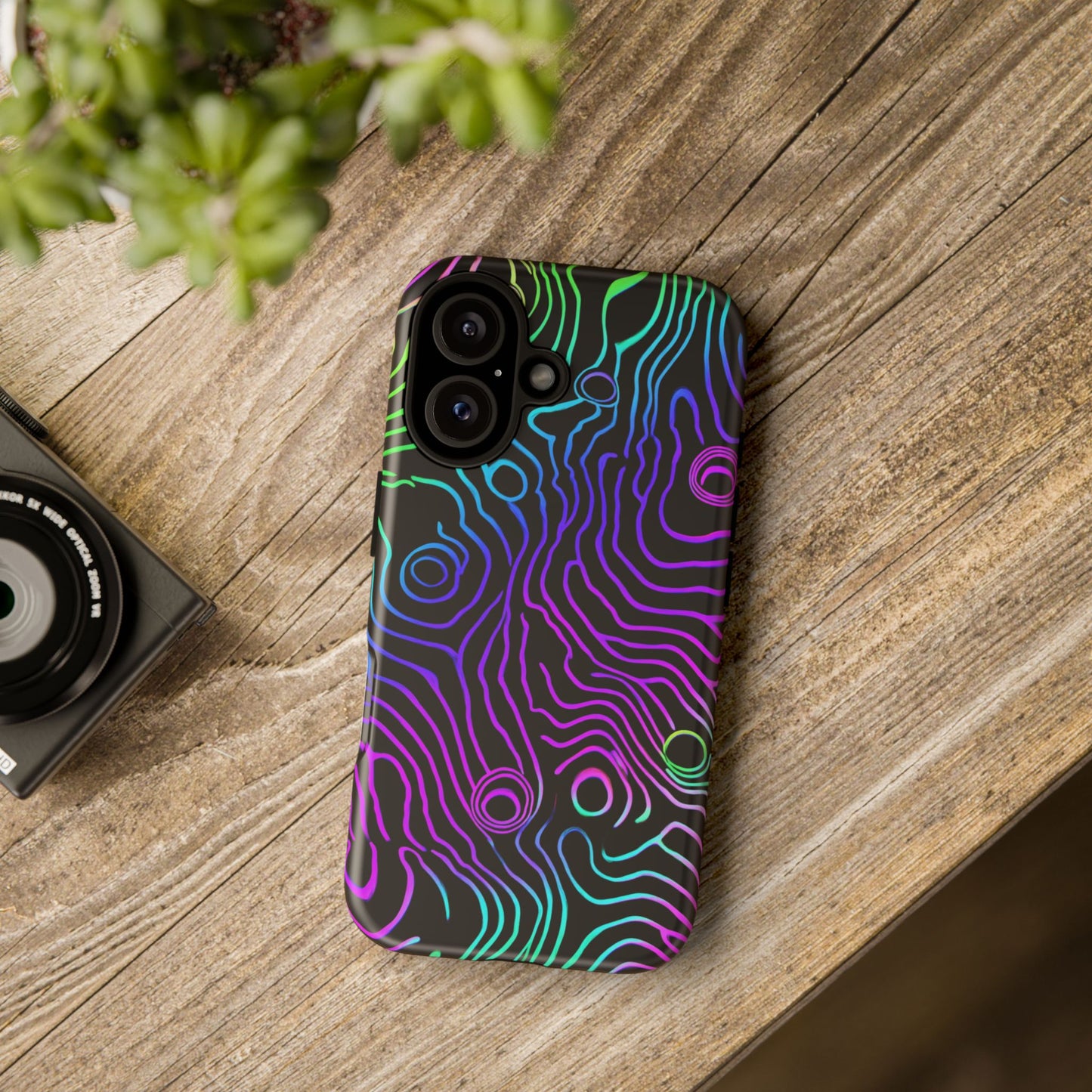 Topographic (iPhone X - iPhone 17 Pro Max) [TOUGH CASE]