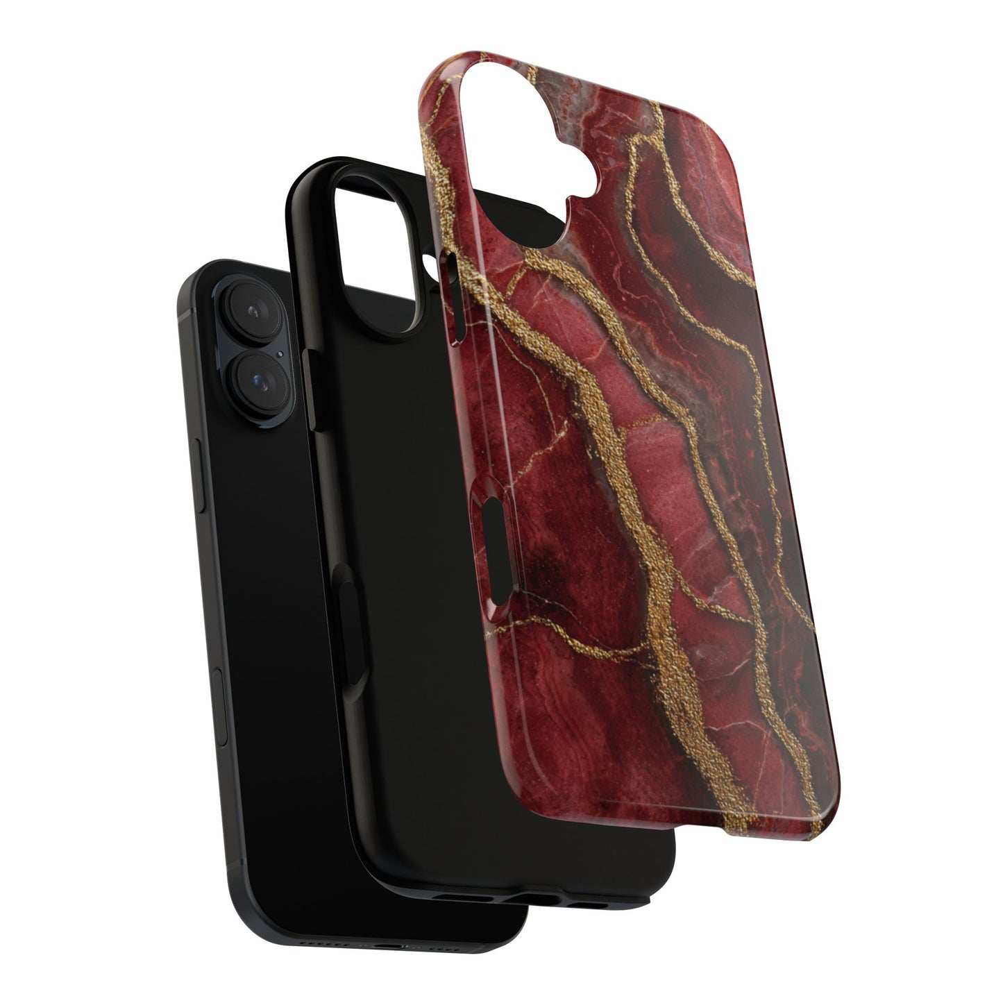 Red & Gold Marble [TOUGH CASE]