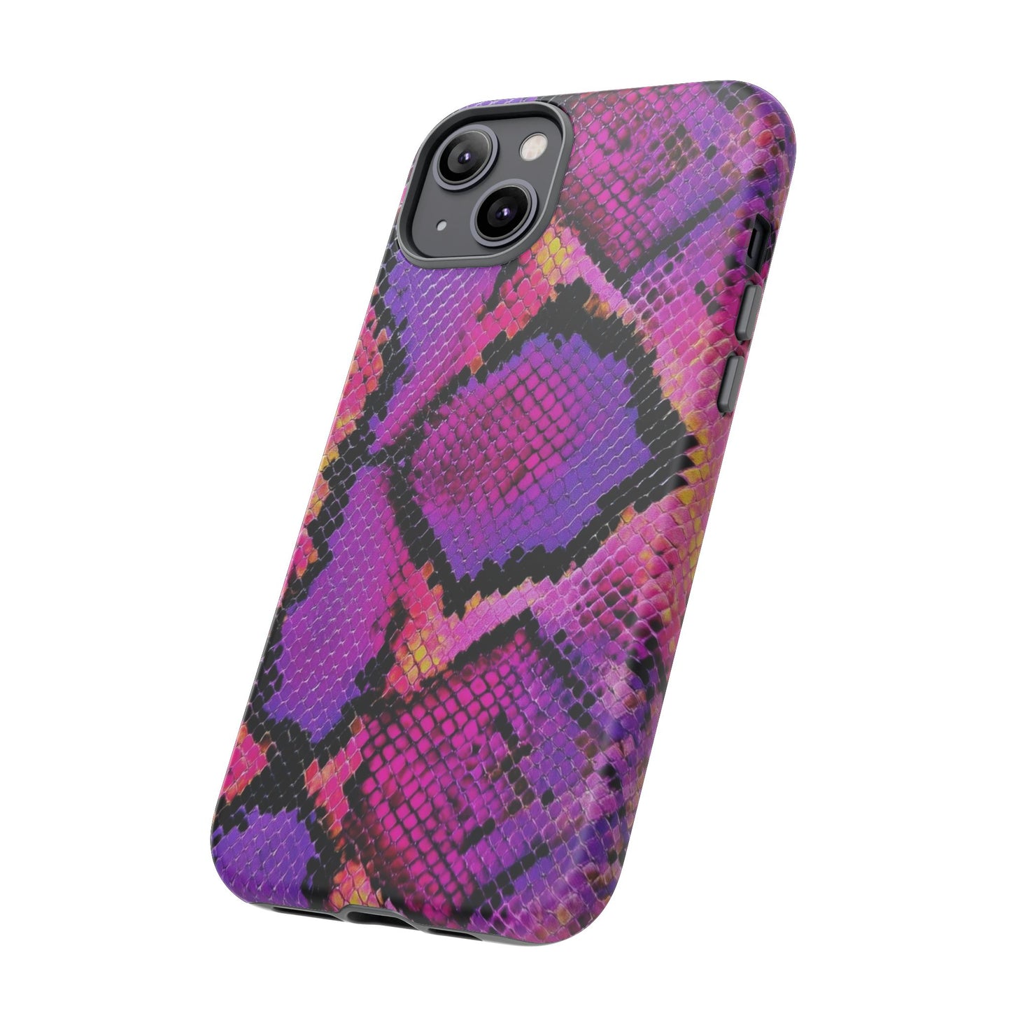 Purple Pink Snake Skin [TOUGH CASE]