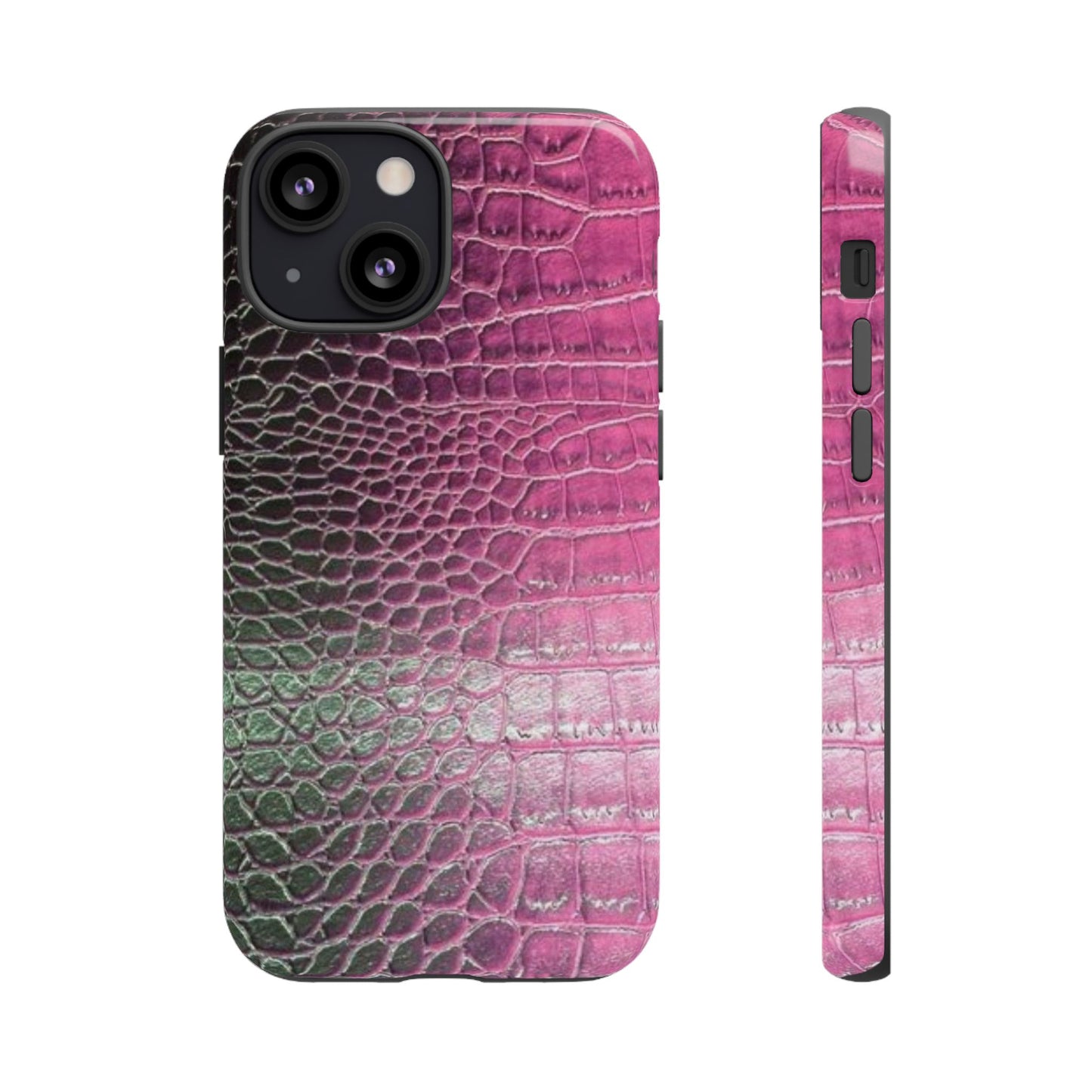 Purple Crocodile Leather [TOUGH CASE]