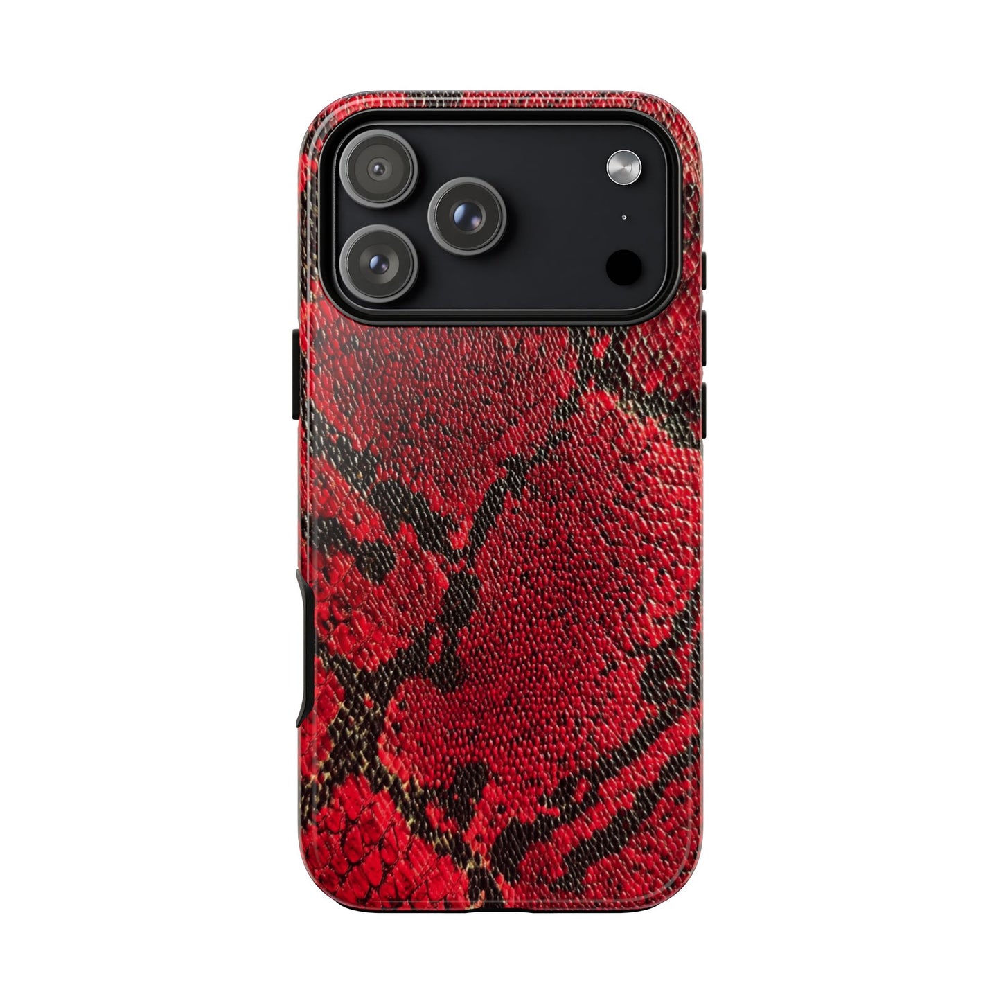 Red Snake Skin [TOUGH CASE]