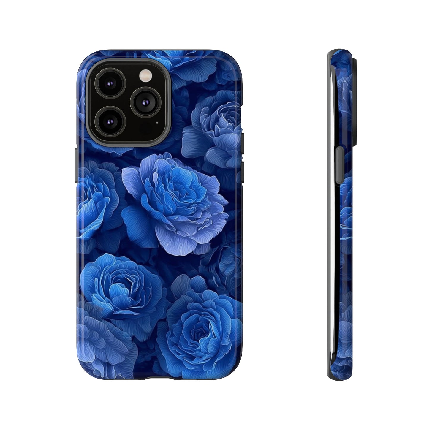 Floral Blue Roses [TOUGH CASE]