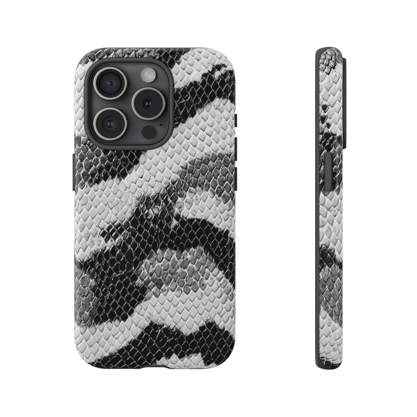 Black & White Snakeskin [TOUGH CASE]
