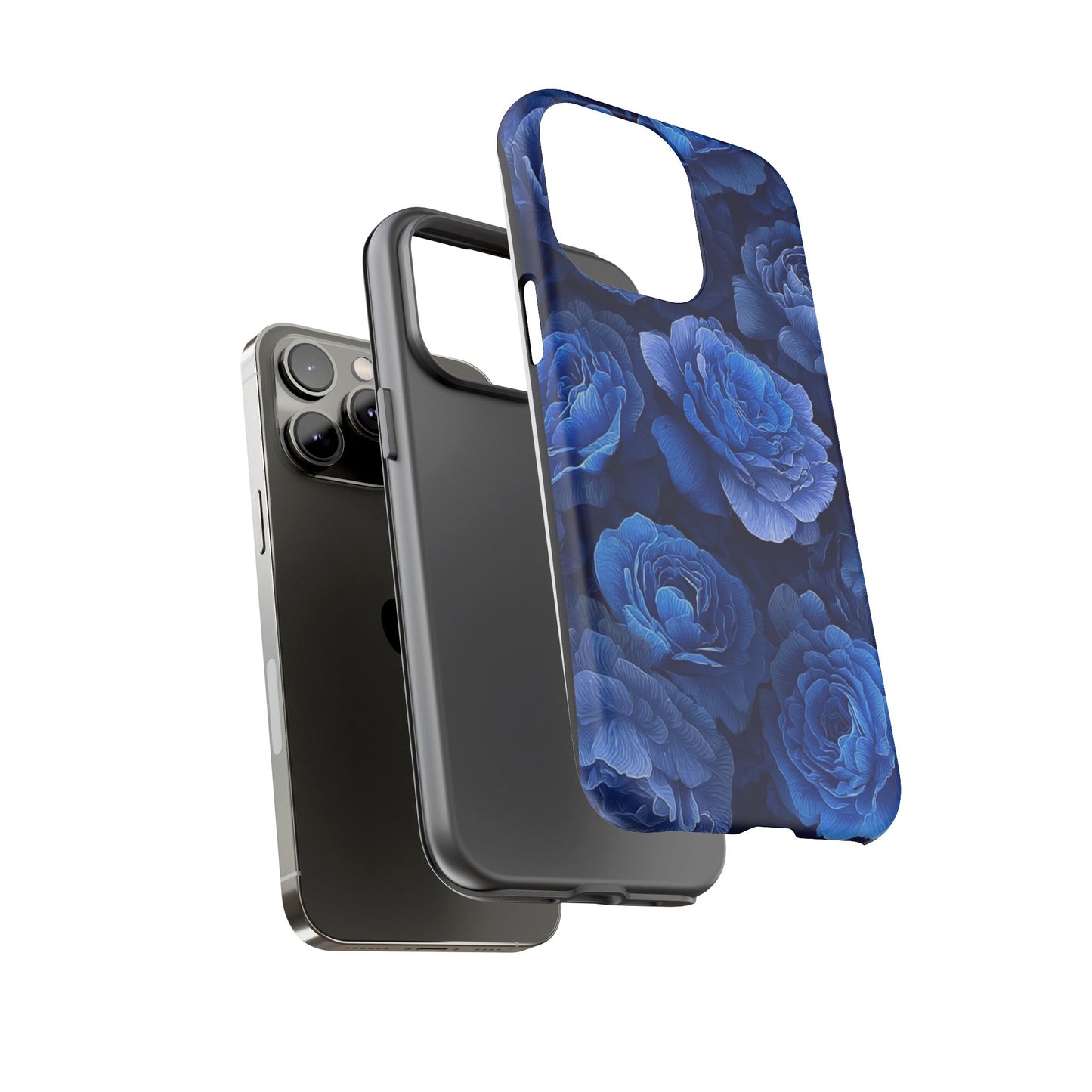 Floral Blue Roses [TOUGH CASE]