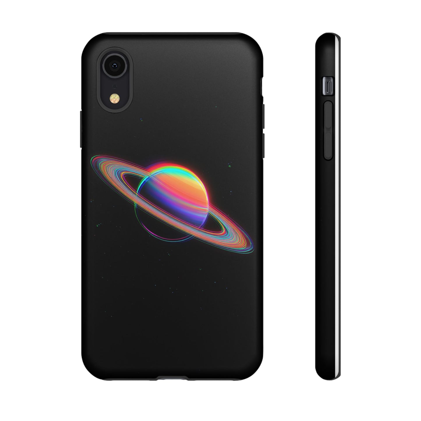 Glitched Saturn – (iPhone X - iPhone 17 Pro Max) [TOUGH CASE]