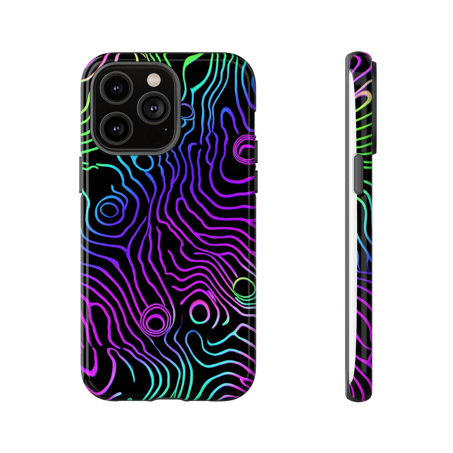 Topographic (iPhone X - iPhone 17 Pro Max) [TOUGH CASE]