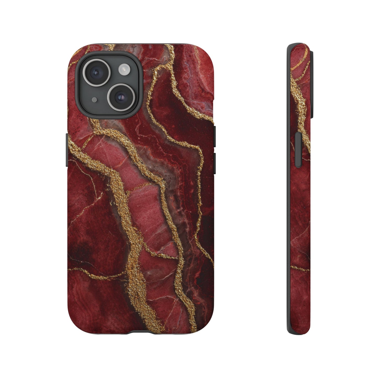 Red & Gold Marble [TOUGH CASE]