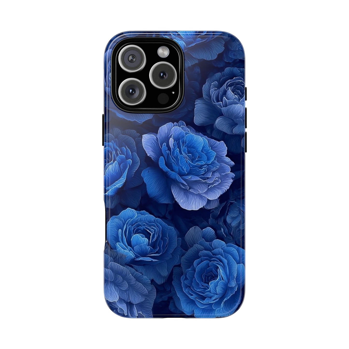 Floral Blue Roses [TOUGH CASE]