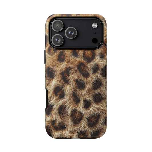 Leopard Print (iPhone X - iPhone 17 Pro Max) [TOUGH CASE]