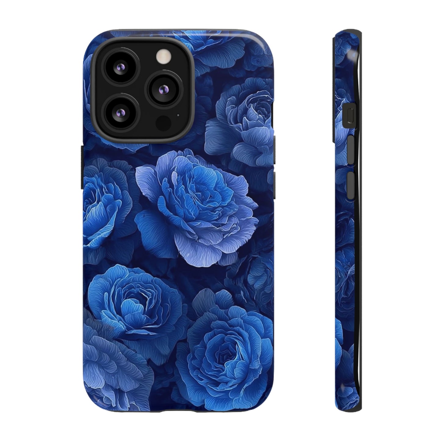 Floral Blue Roses [TOUGH CASE]