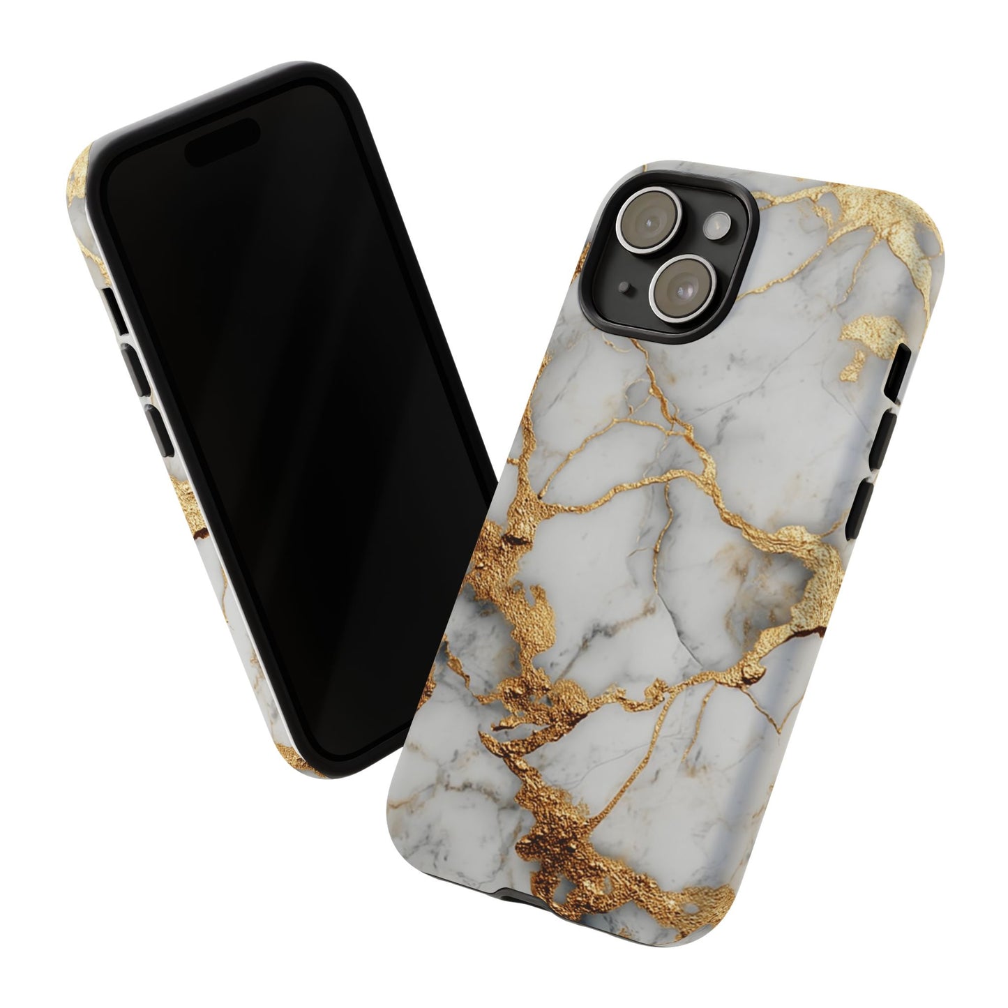 White & Gold Marble [TOUGH CASE]