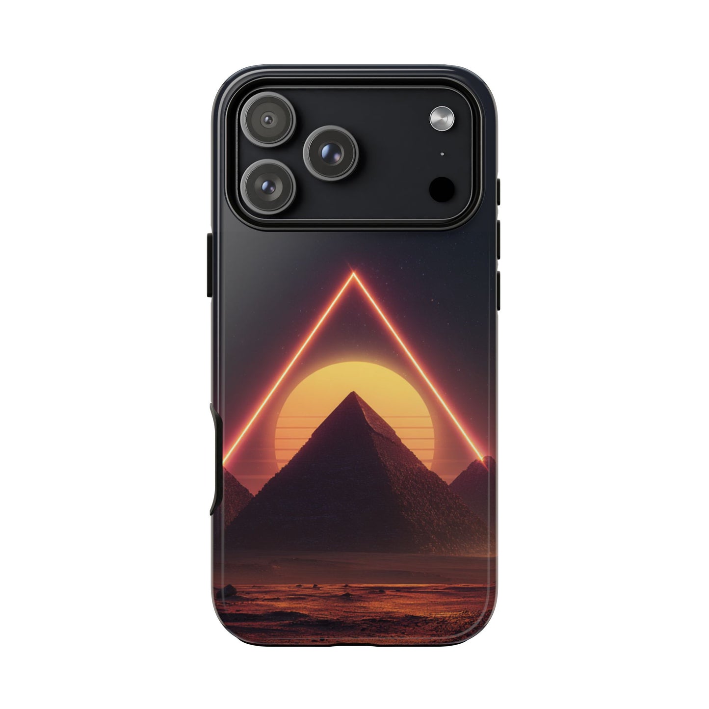 Retro Pyramid Sunset [TOUGH CASE]