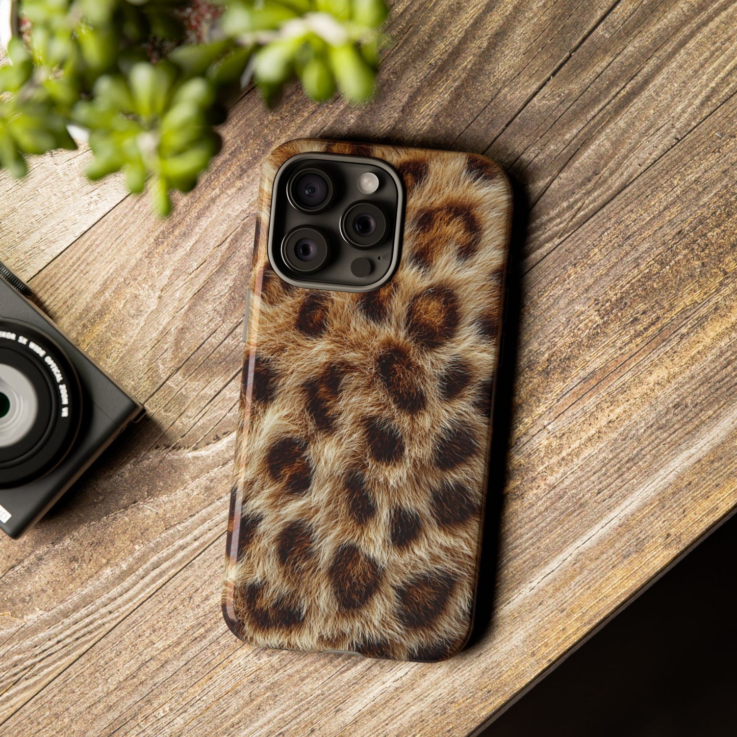 Leopard Print (iPhone X - iPhone 17 Pro Max) [TOUGH CASE]