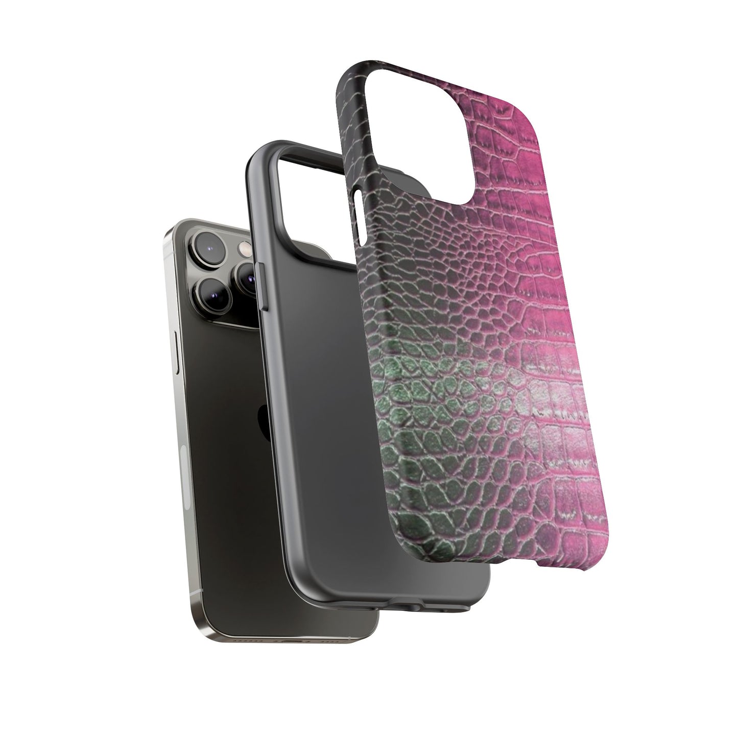 Purple Crocodile Leather [TOUGH CASE]