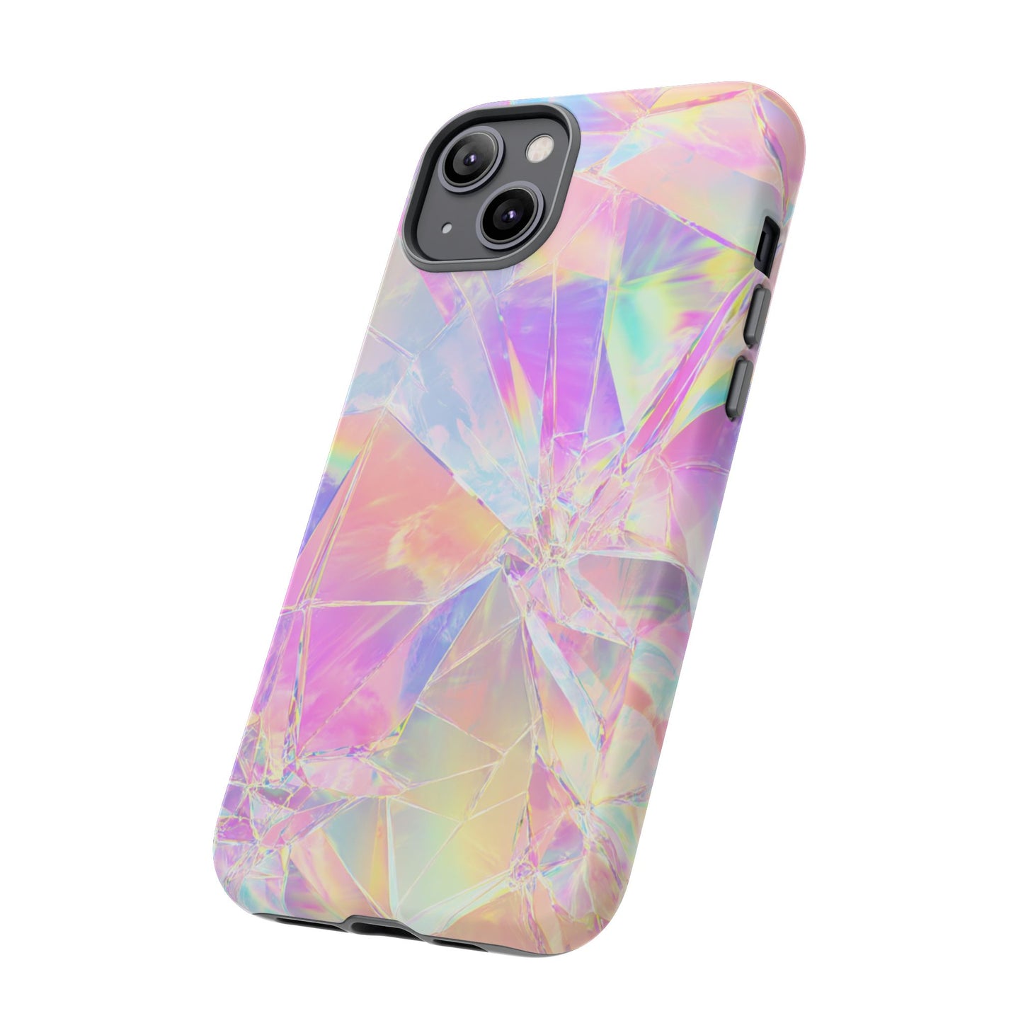Iridescent Shards Phone Case (iPhone X - iPhone 17 Pro Max) [TOUGH CASE]
