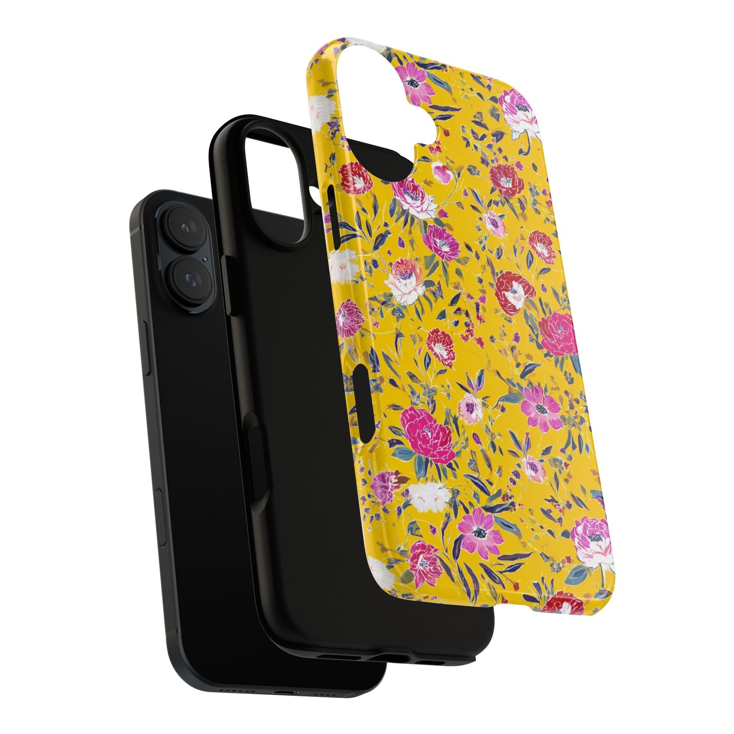 Floral 01 (iPhone X - iPhone 17 Pro Max) [TOUGH CASE]