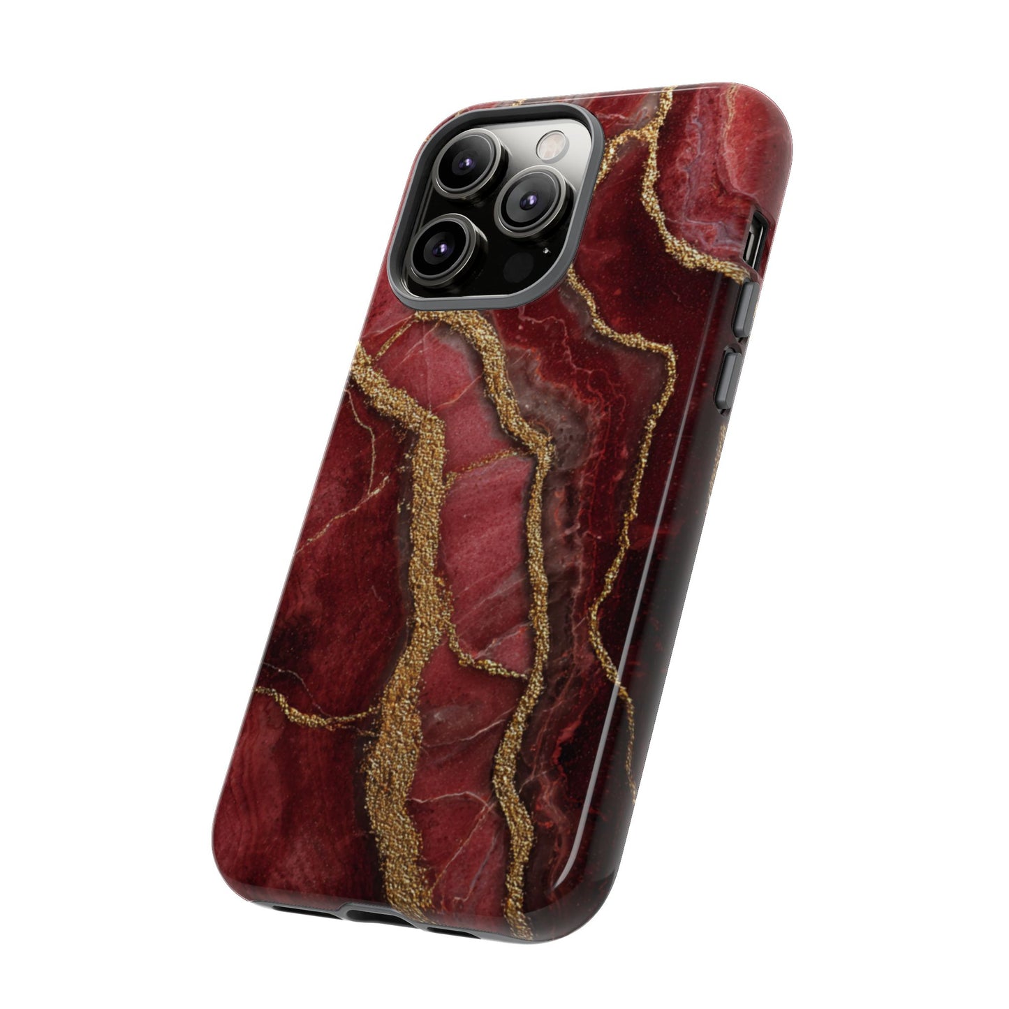 Red & Gold Marble [TOUGH CASE]