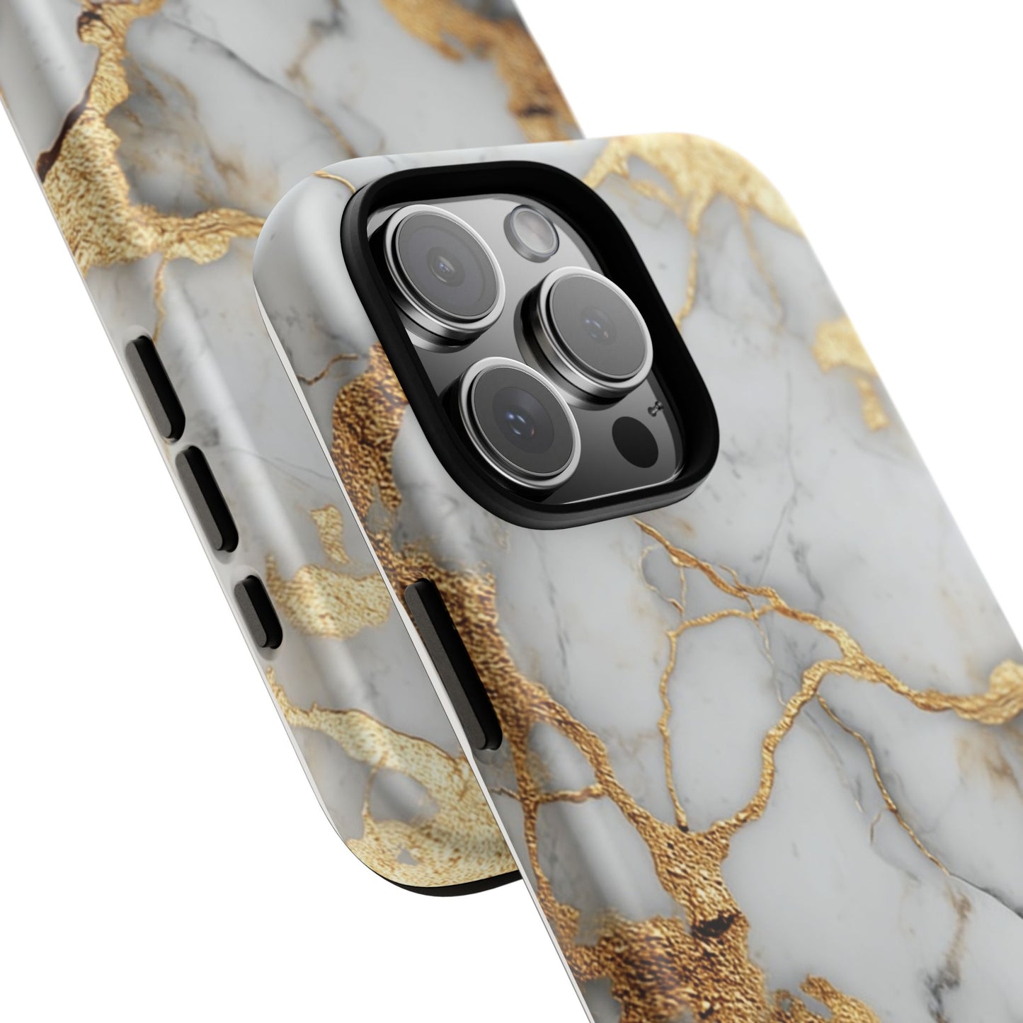 White & Gold Marble [TOUGH CASE]