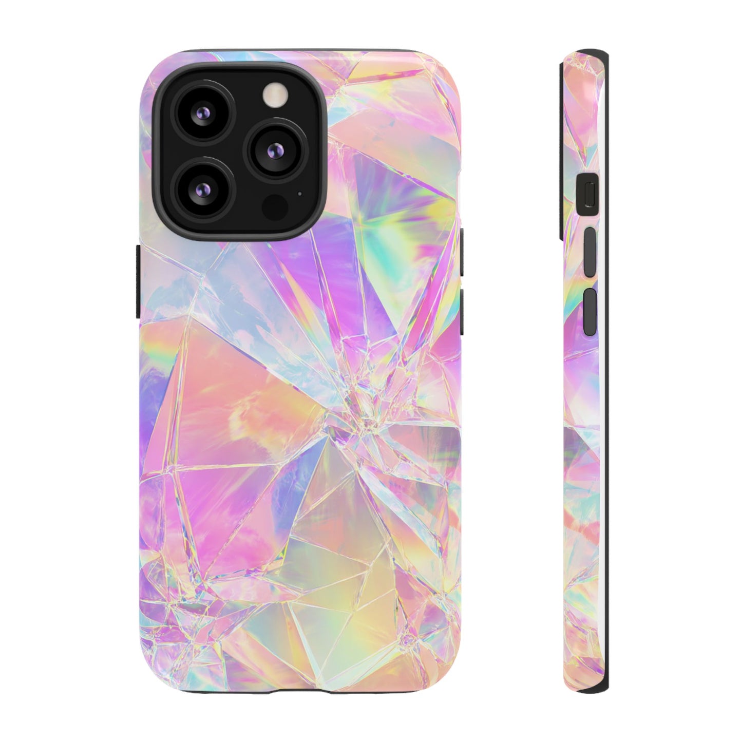 Iridescent Shards Phone Case (iPhone X - iPhone 17 Pro Max) [TOUGH CASE]