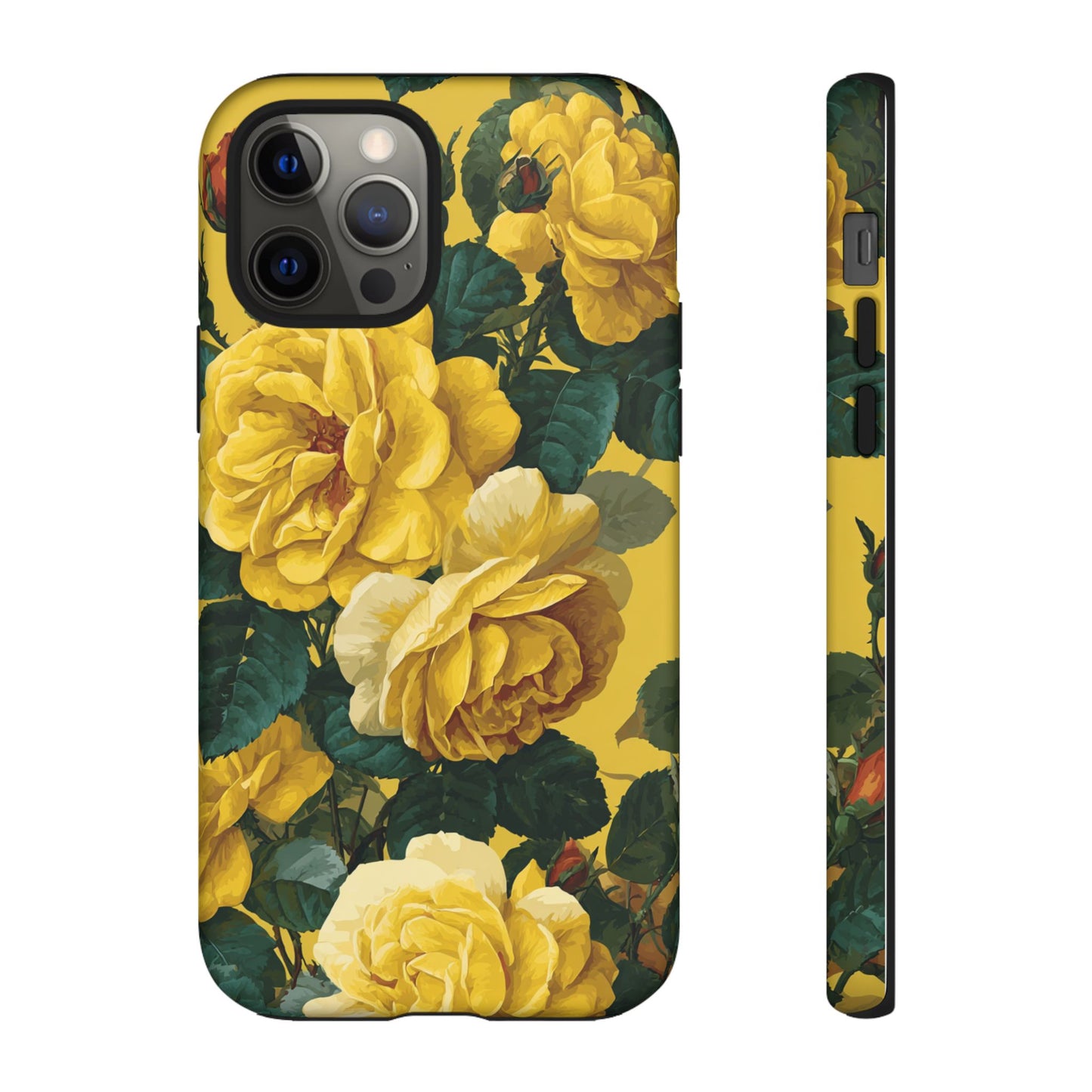 Floral Yellow Roses [TOUGH CASE]