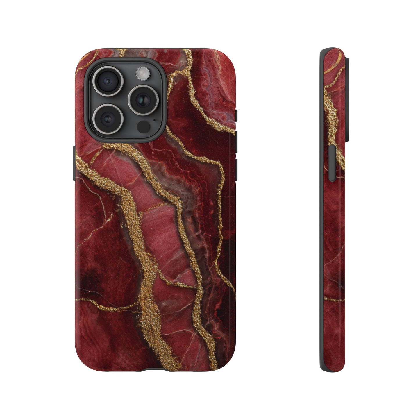 Red & Gold Marble [TOUGH CASE]