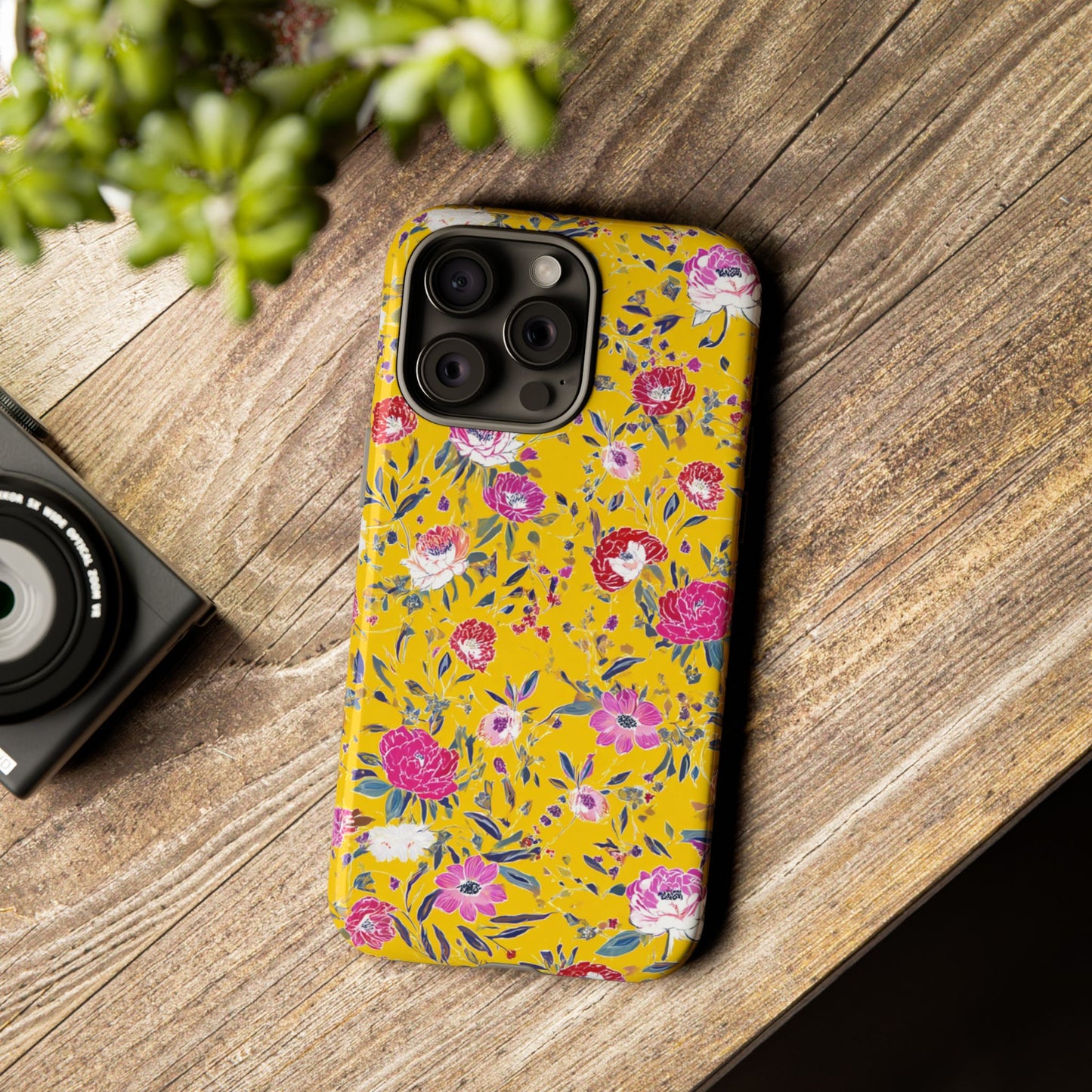 Floral 01 (iPhone X - iPhone 17 Pro Max) [TOUGH CASE]
