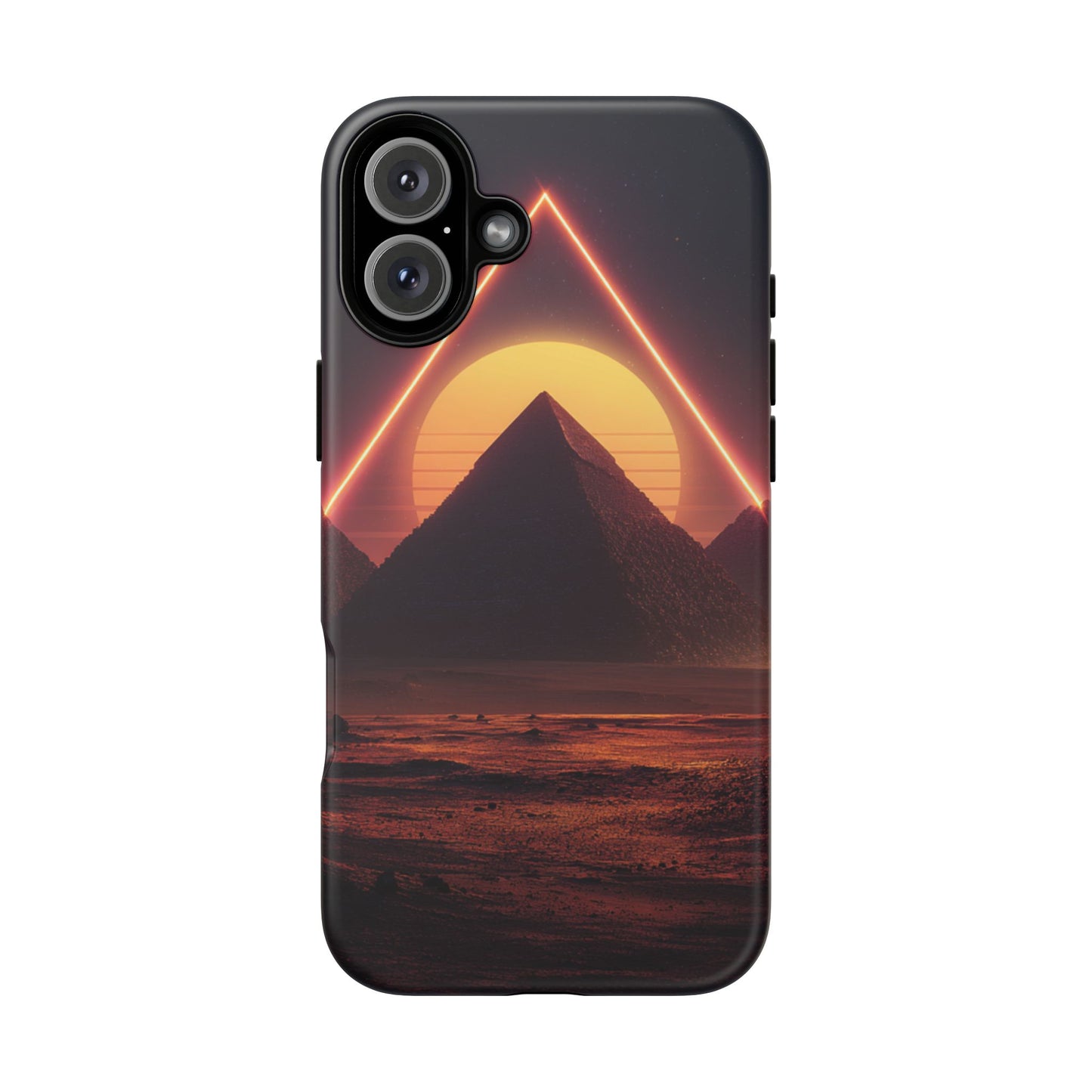 Retro Pyramid Sunset [TOUGH CASE]
