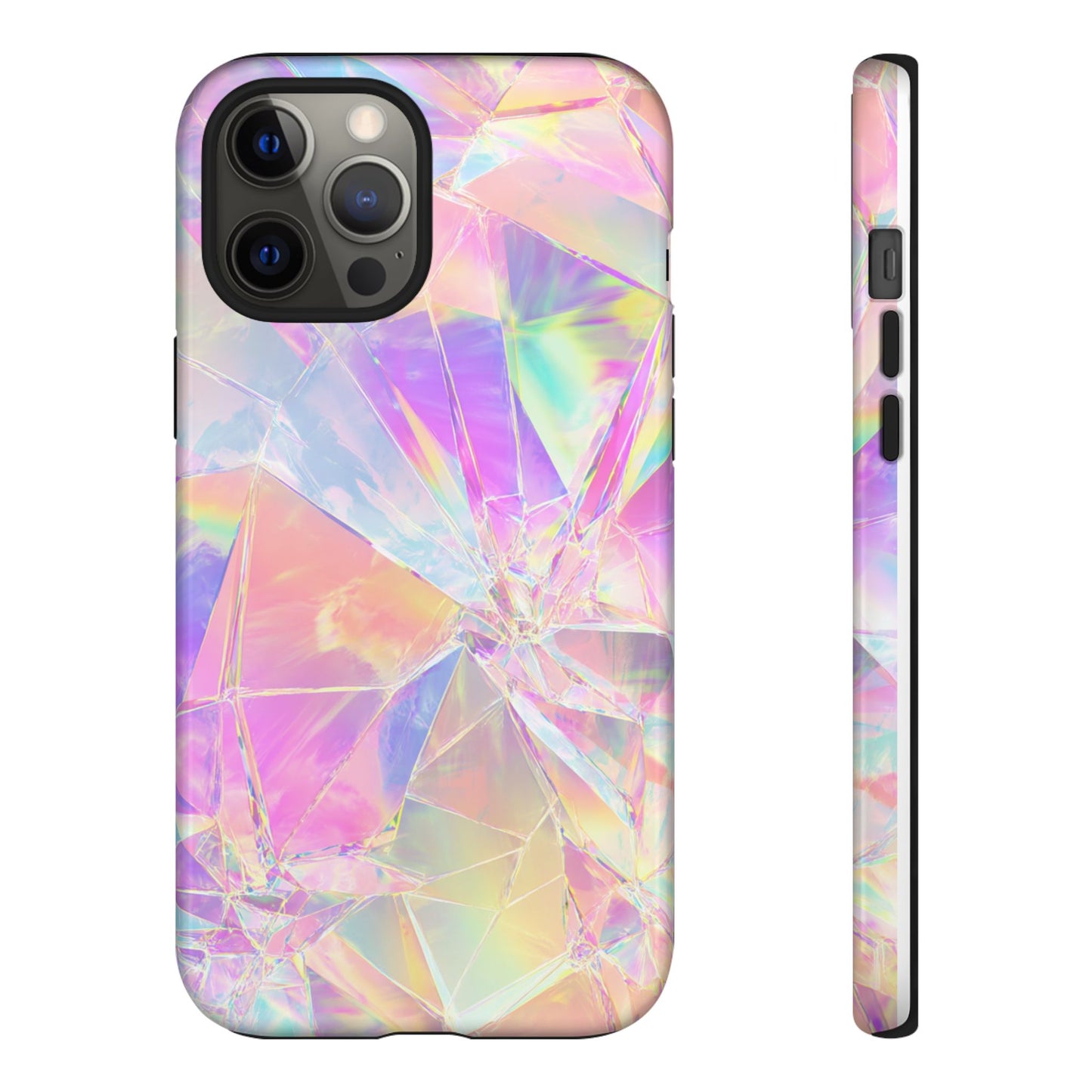 Iridescent Shards Phone Case (iPhone X - iPhone 17 Pro Max) [TOUGH CASE]