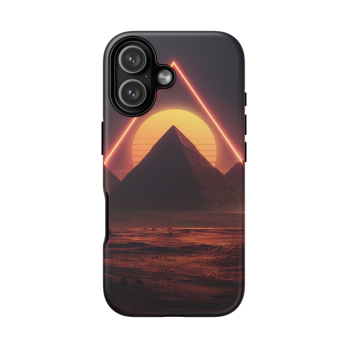 Retro Pyramid Sunset [TOUGH CASE]