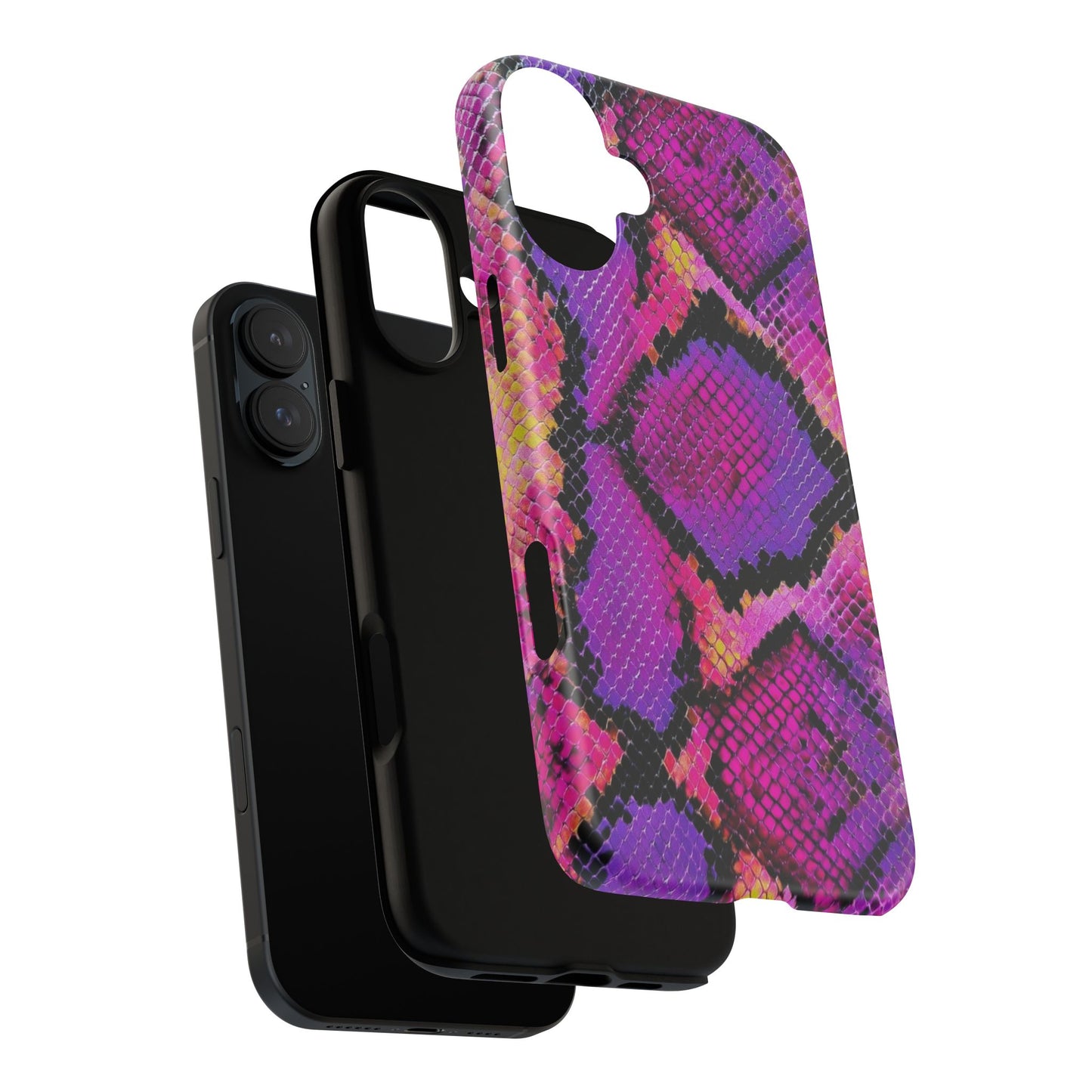 Purple Pink Snake Skin [TOUGH CASE]