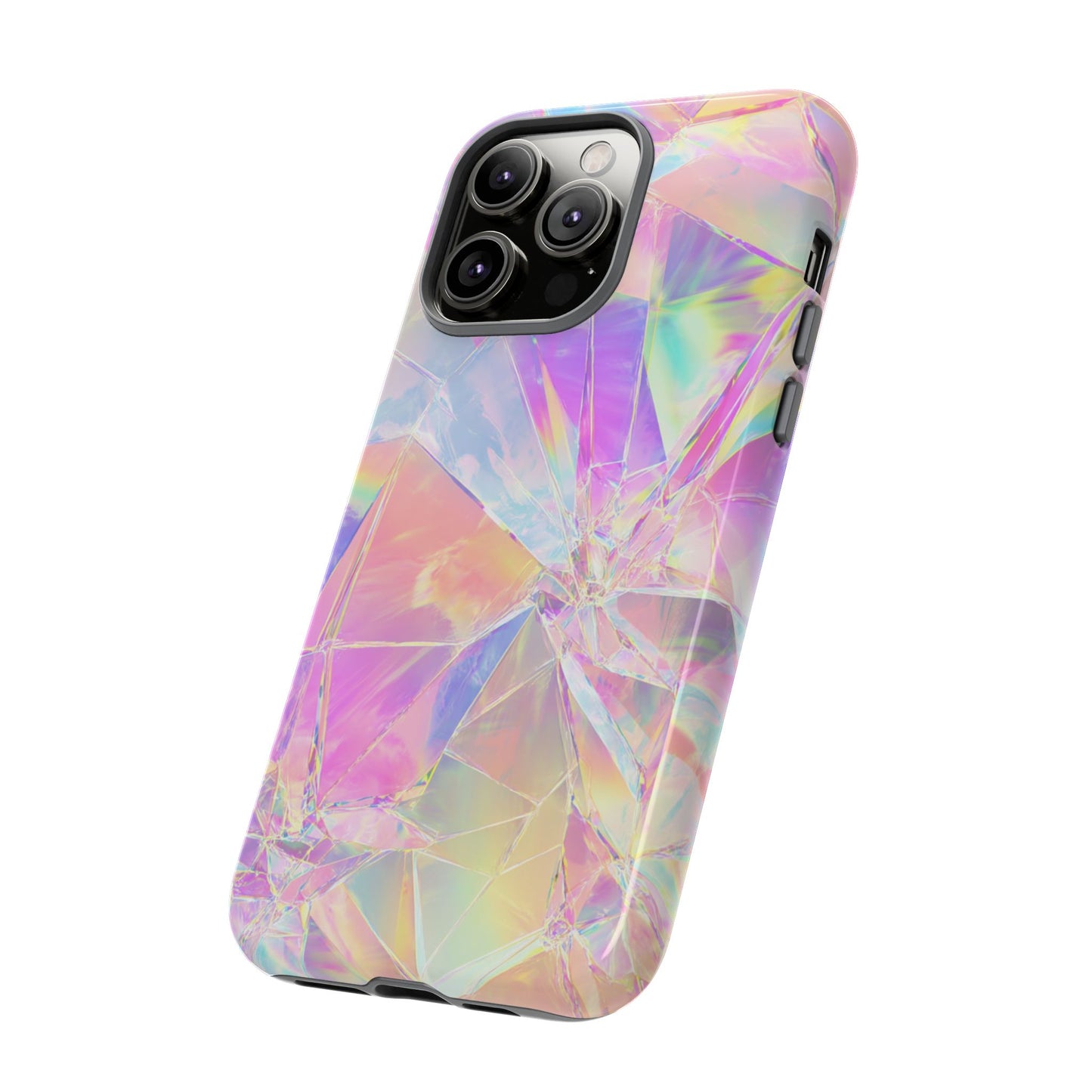 Iridescent Shards Phone Case (iPhone X - iPhone 17 Pro Max) [TOUGH CASE]