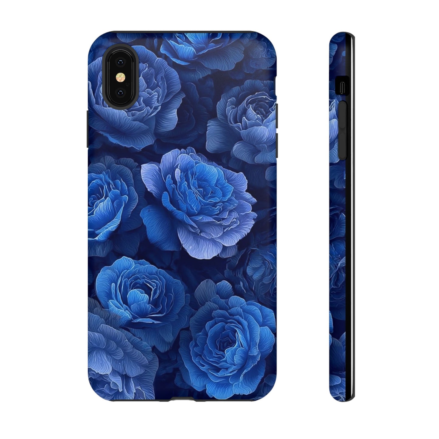 Floral Blue Roses [TOUGH CASE]