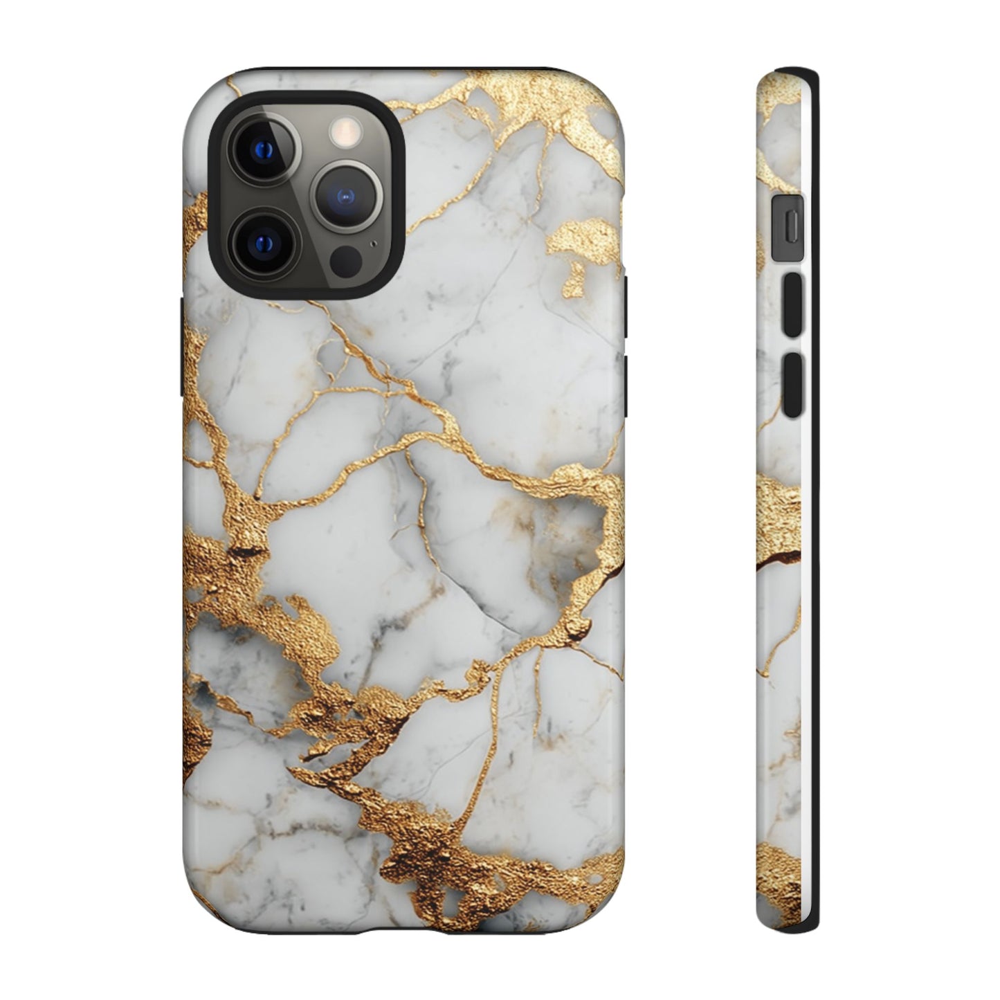 White & Gold Marble [TOUGH CASE]