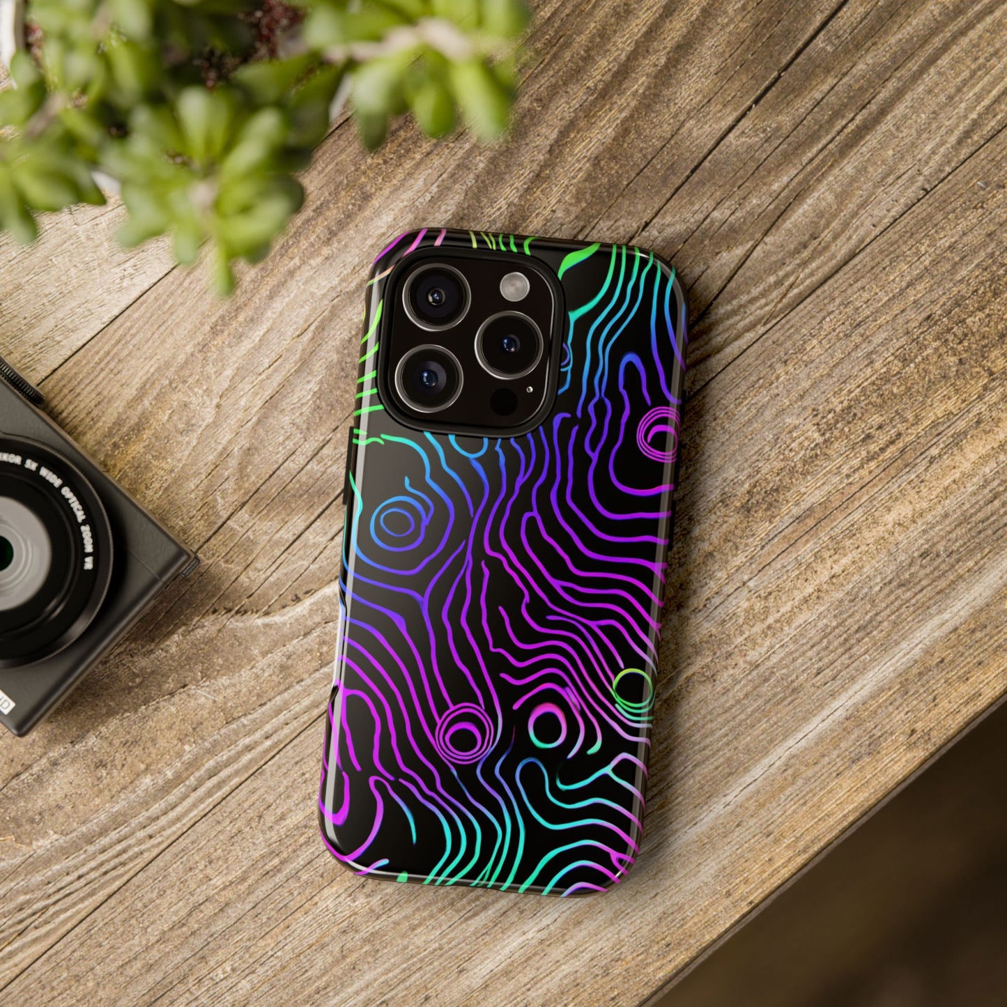 Topographic (iPhone X - iPhone 17 Pro Max) [TOUGH CASE]