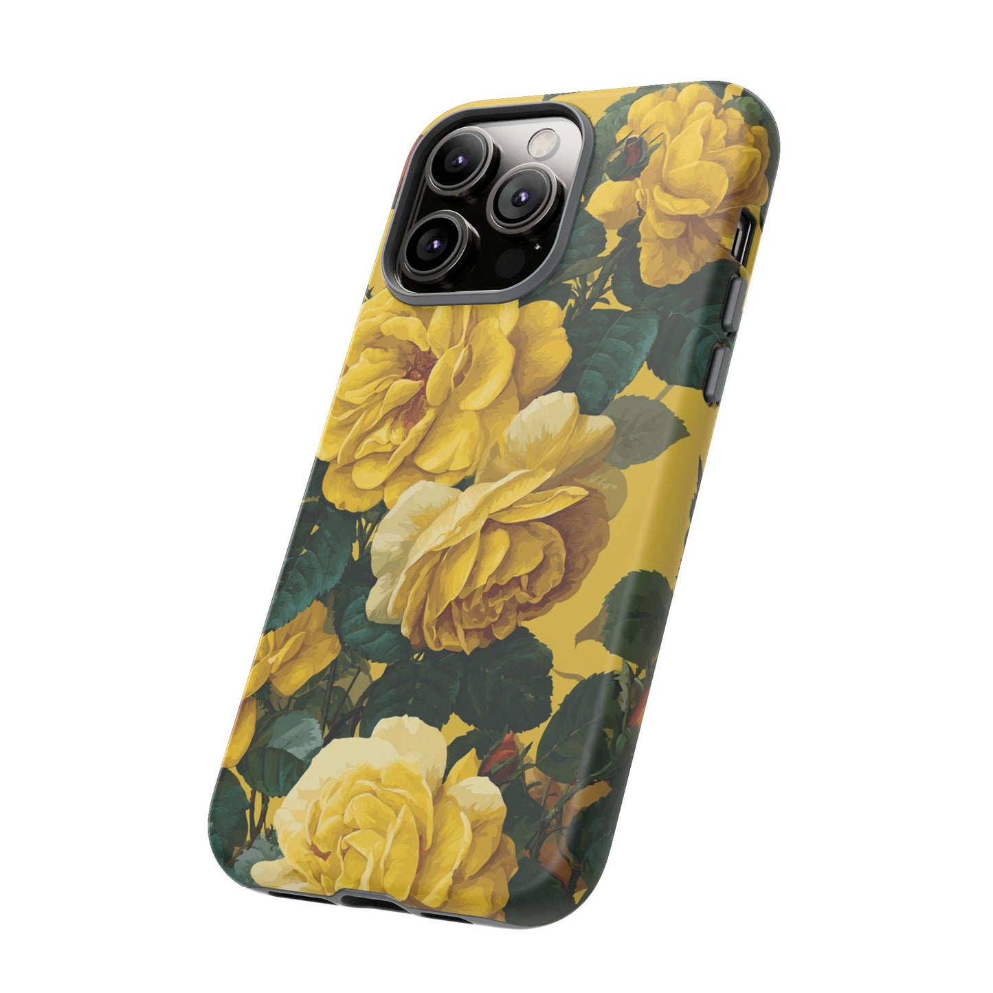 Floral Yellow Roses [TOUGH CASE]