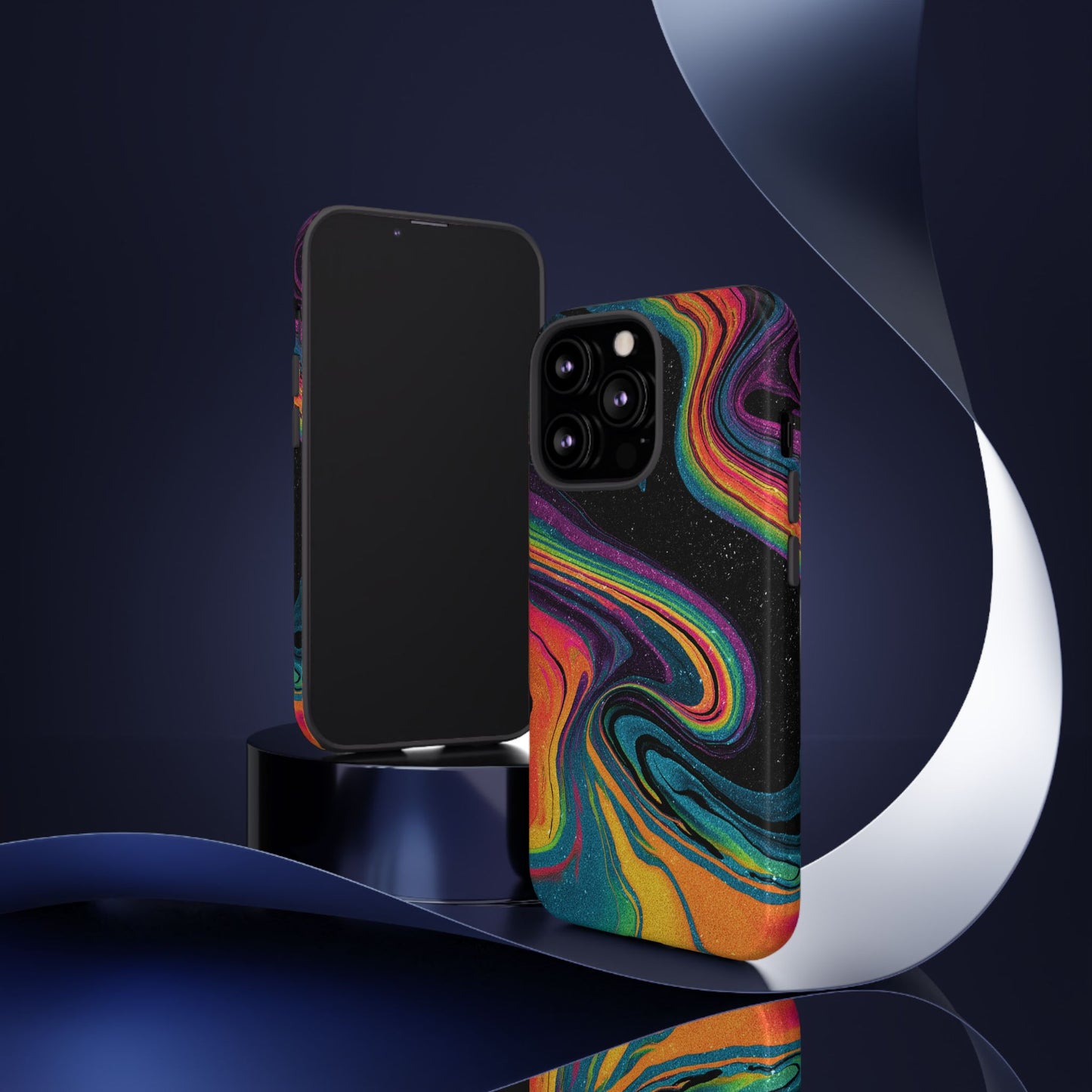 Rainbow Swirls [TOUGH CASE]
