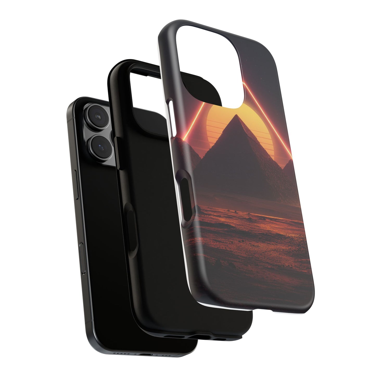 Retro Pyramid Sunset [TOUGH CASE]