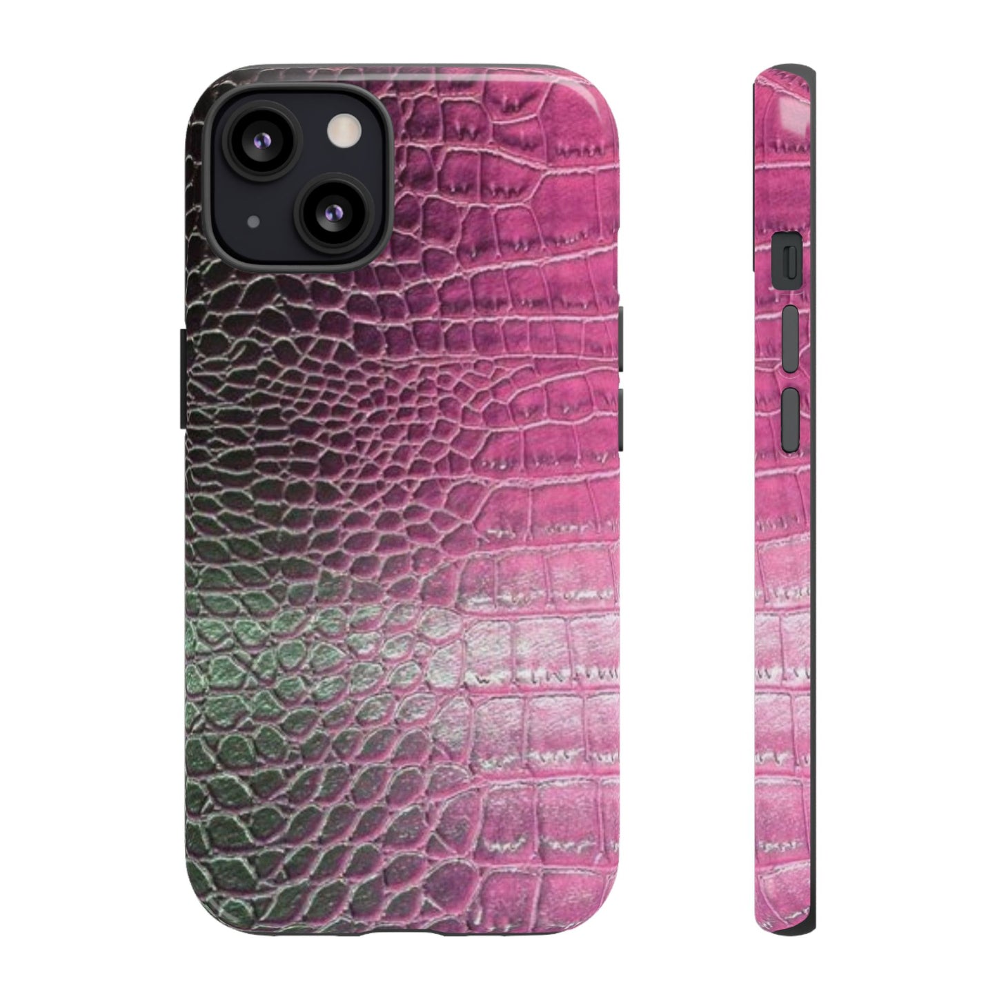 Purple Crocodile Leather [TOUGH CASE]