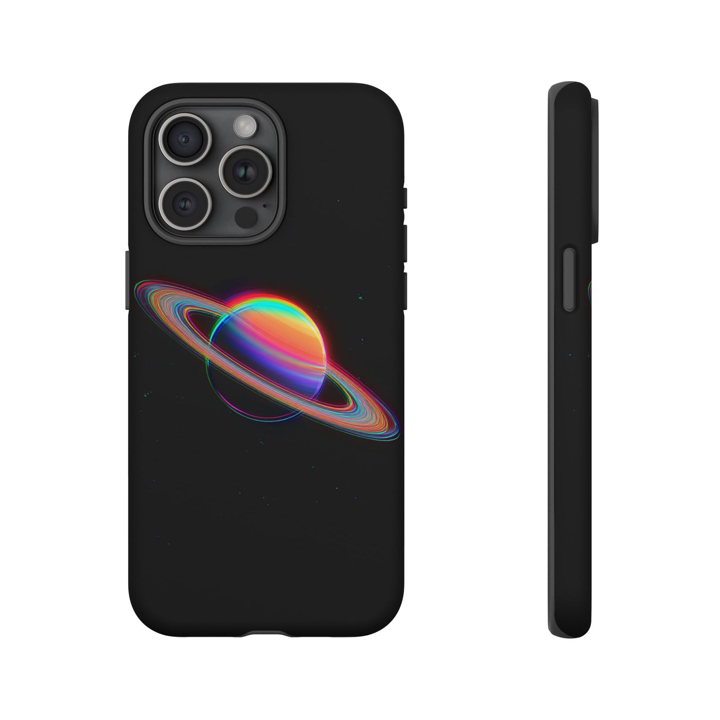 Glitched Saturn – (iPhone X - iPhone 17 Pro Max) [TOUGH CASE]