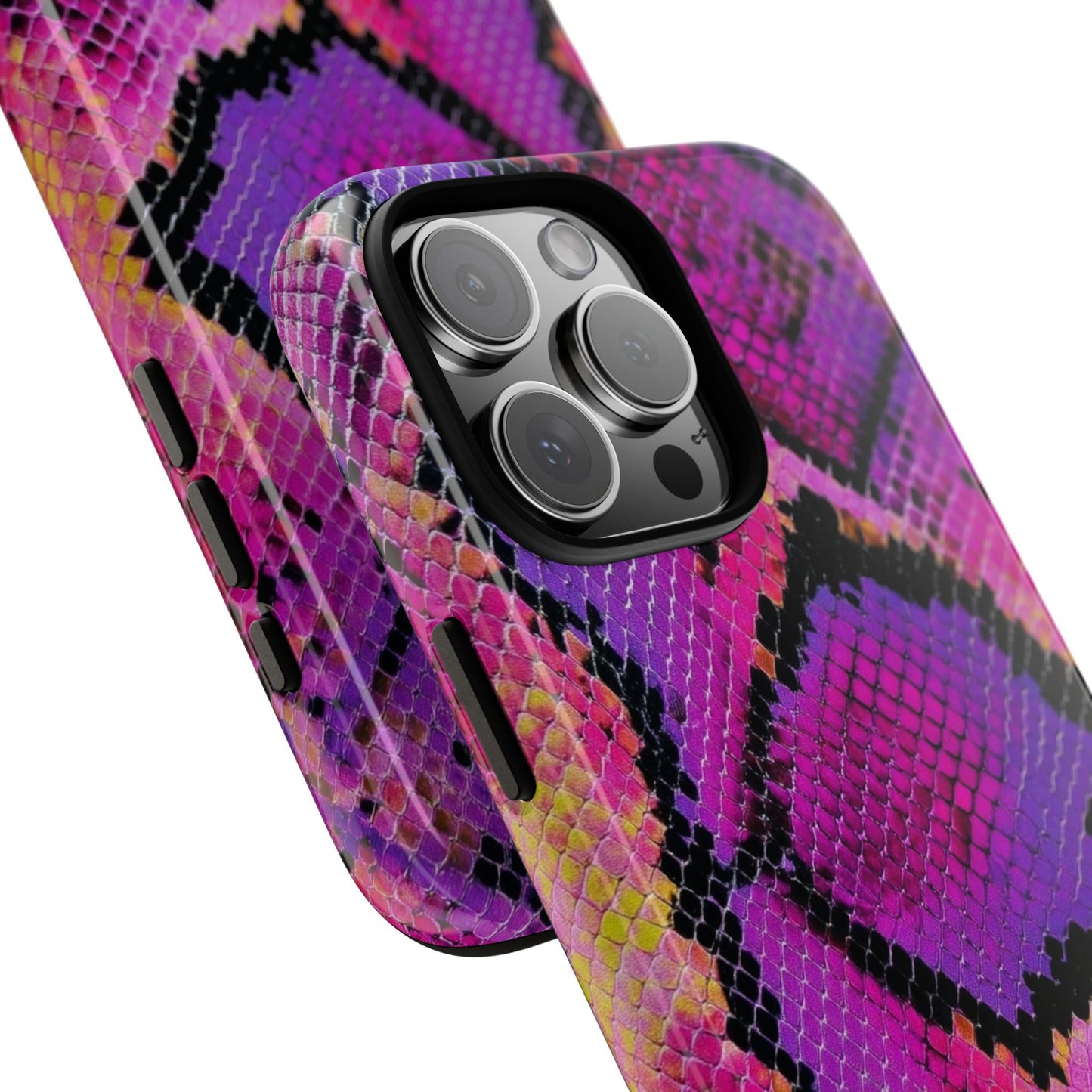 Purple Pink Snake Skin [TOUGH CASE]