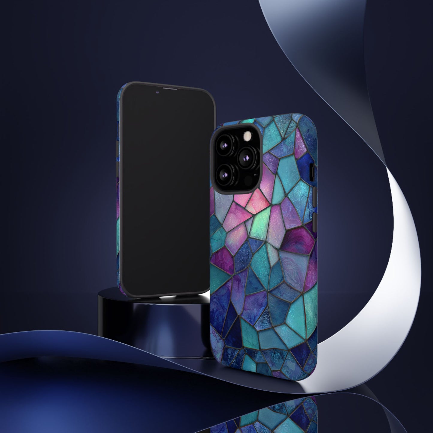 Stained Glass (iPhone X - iPhone 17 Pro Max) [TOUGH CASE]