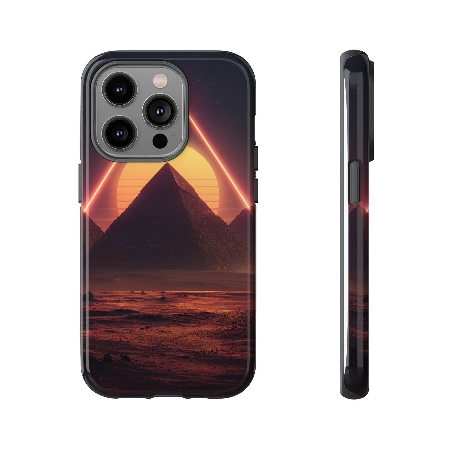 Retro Pyramid Sunset [TOUGH CASE]